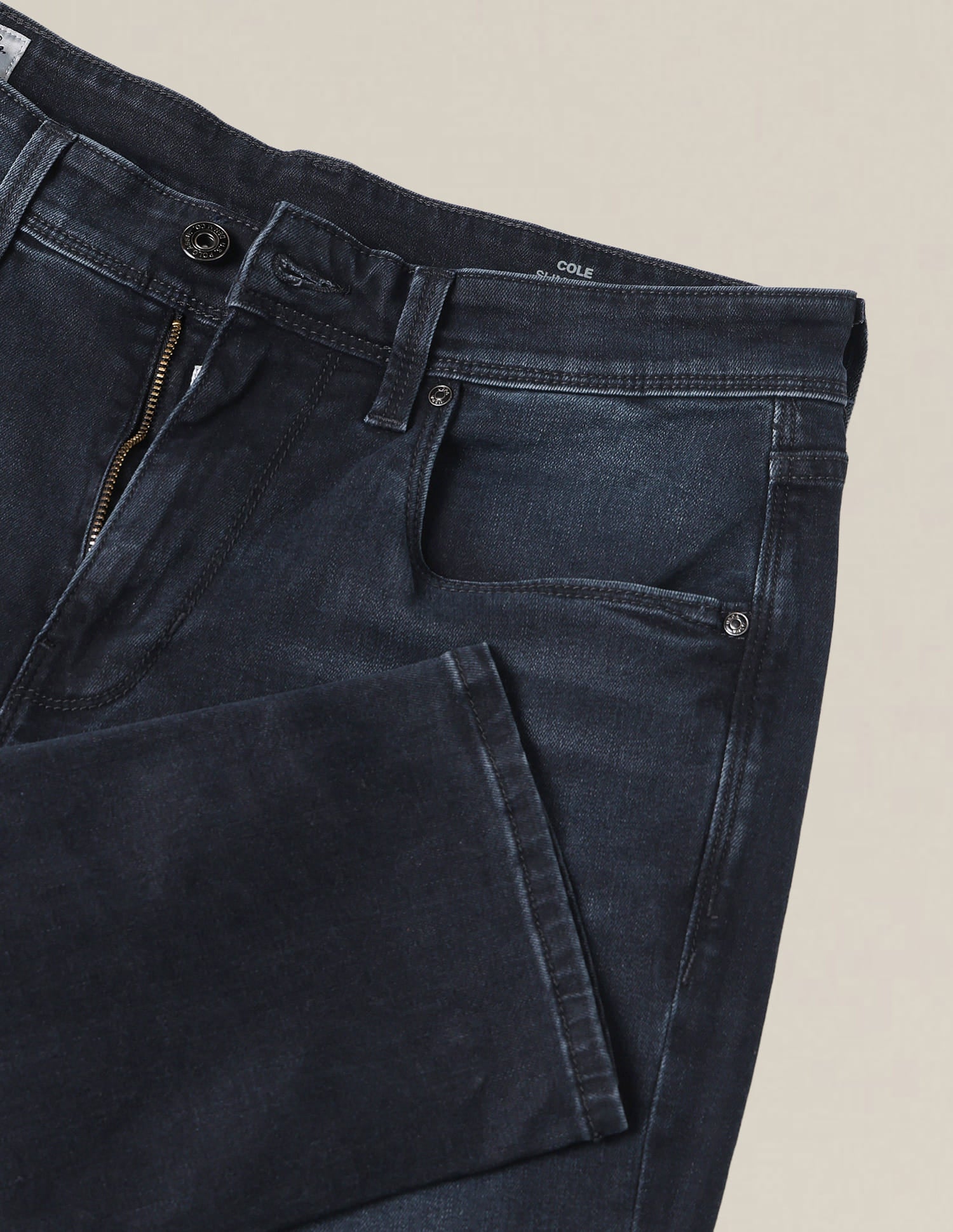 Cole Comfort Cropped Fit Blue Jeans Blue - U.S. Polo Assn. India | Large
