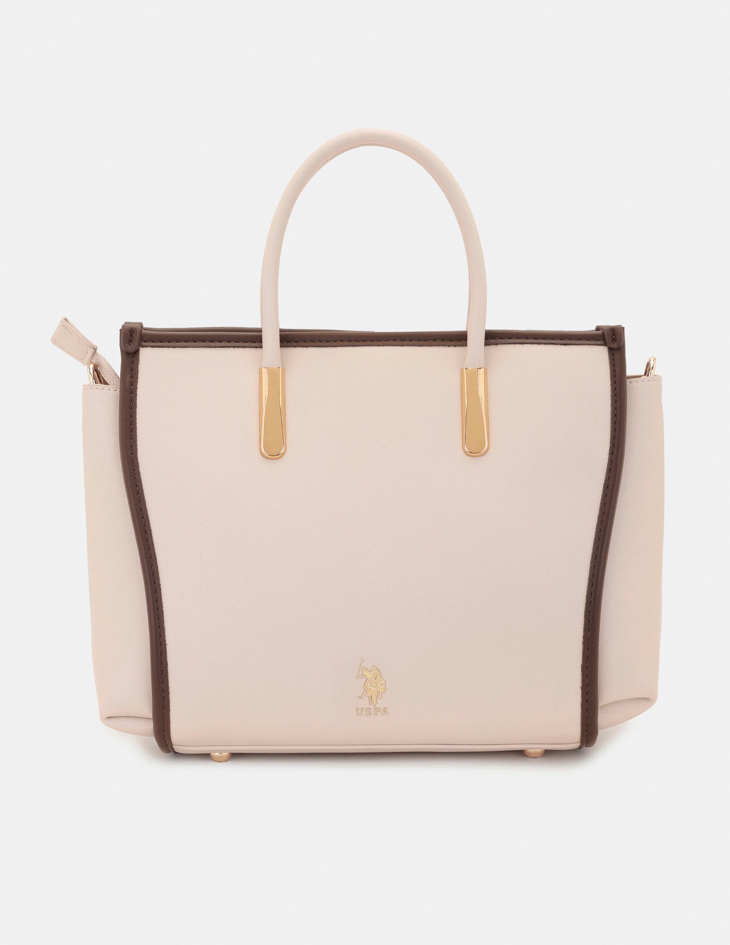 Women Alix Satchel Bag Nude - U.S. POLO ASSN. | Large