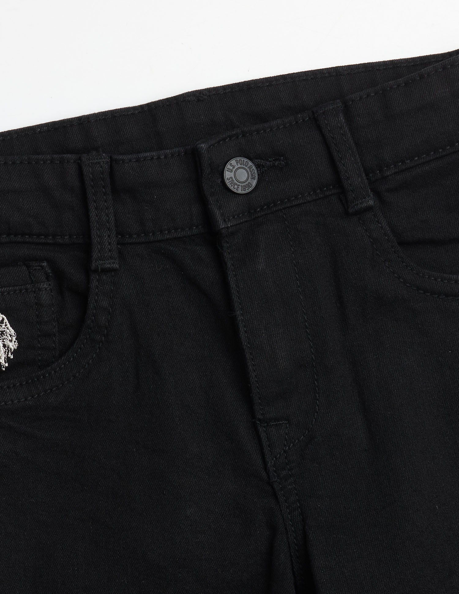 Bootcut Fit Black Jeans Black - U.S. Polo Assn. India | Large