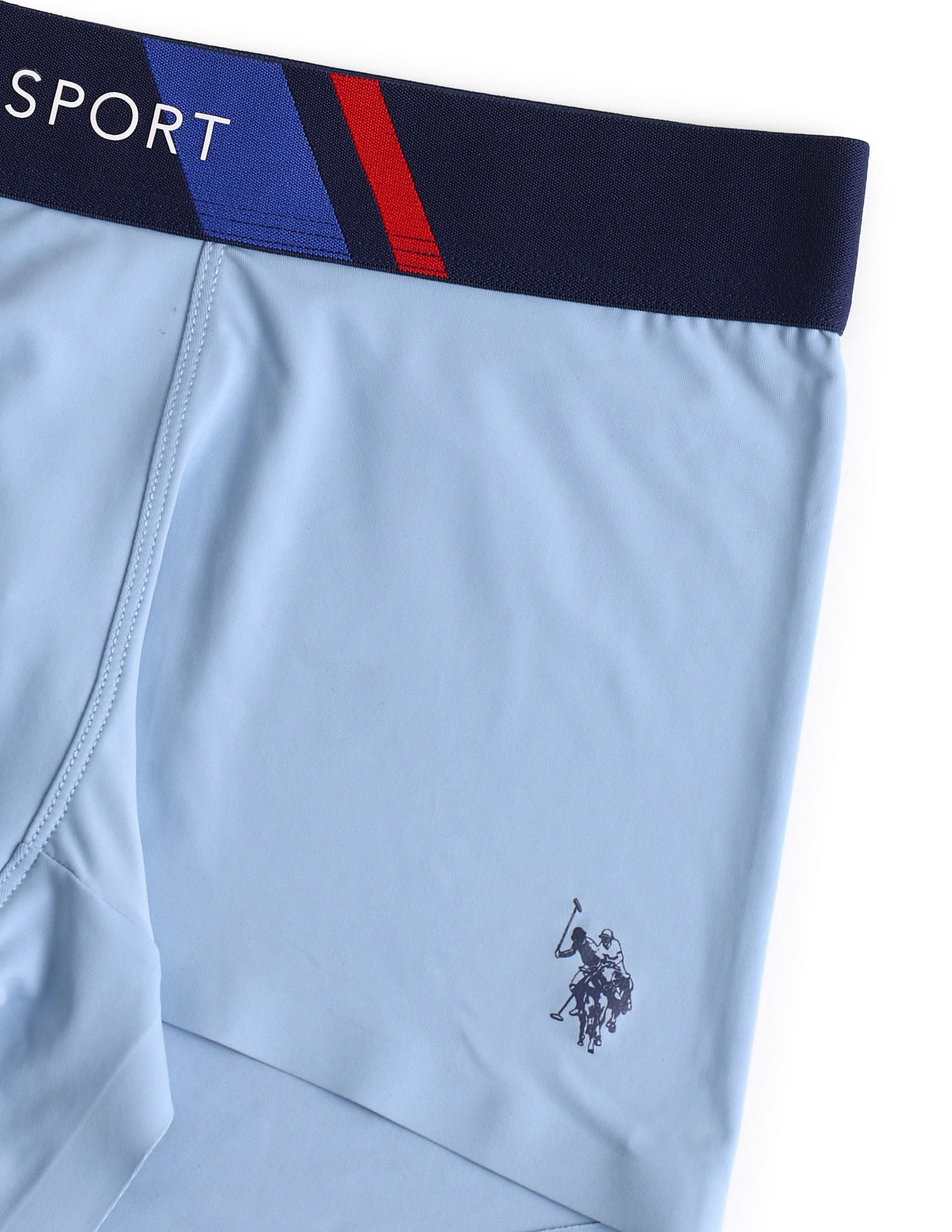 Micro Fibre High Stretch Trunk Clear Sky - U.S. POLO ASSN. | Large