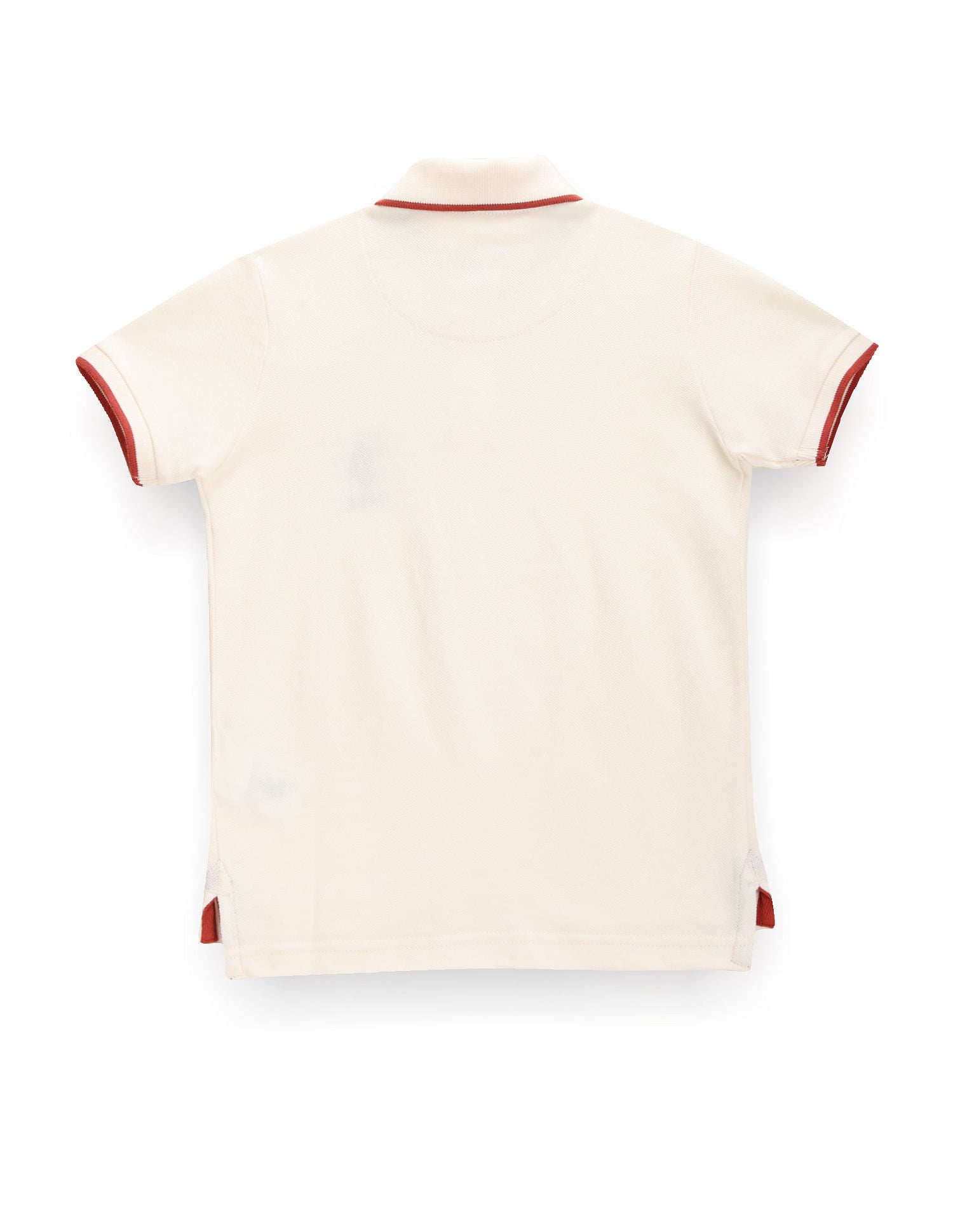 Boys Solid Polo Shirt Ecru - U.S. POLO ASSN. | Large