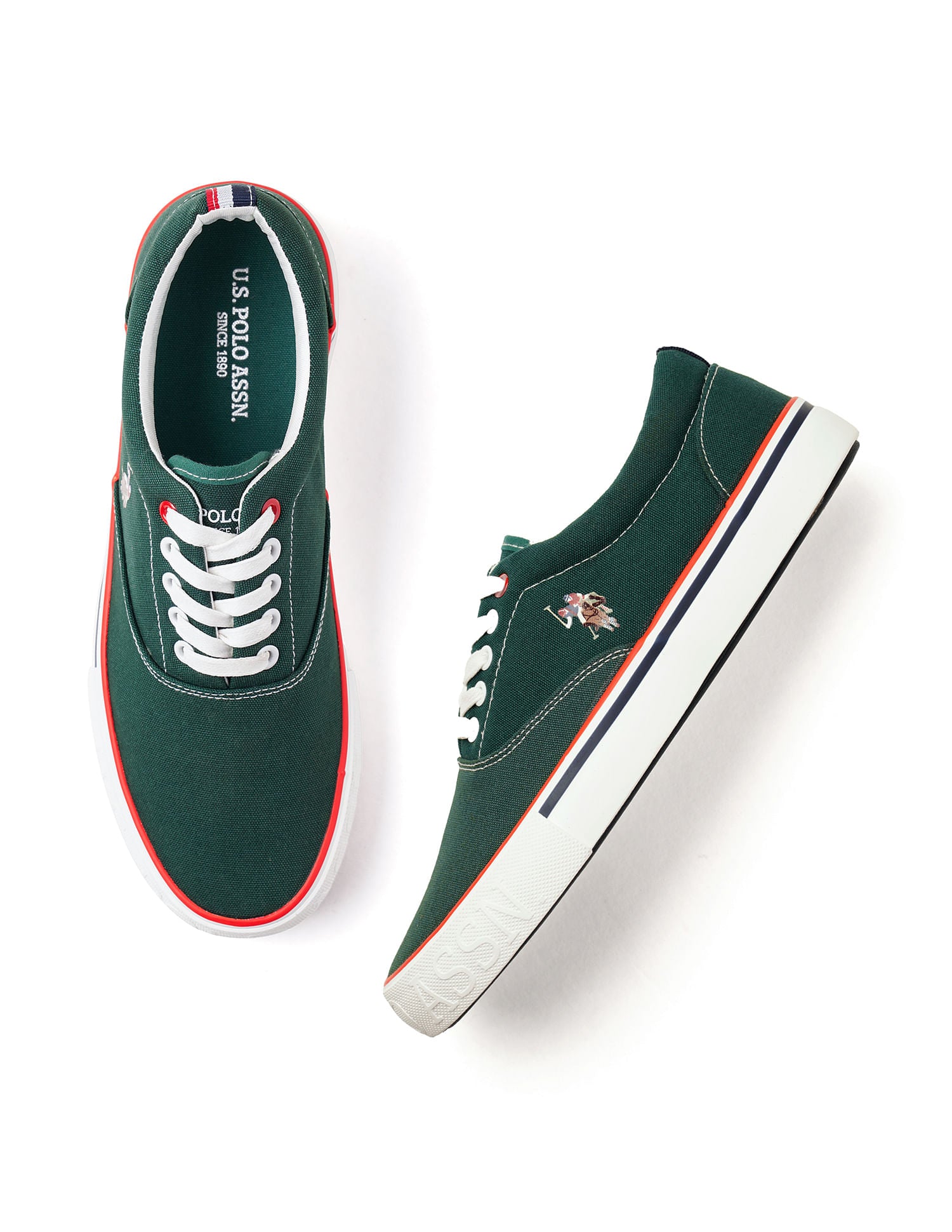 Men Clyde Green Classics  Sneakers Green - U.S. Polo Assn. India | Large
