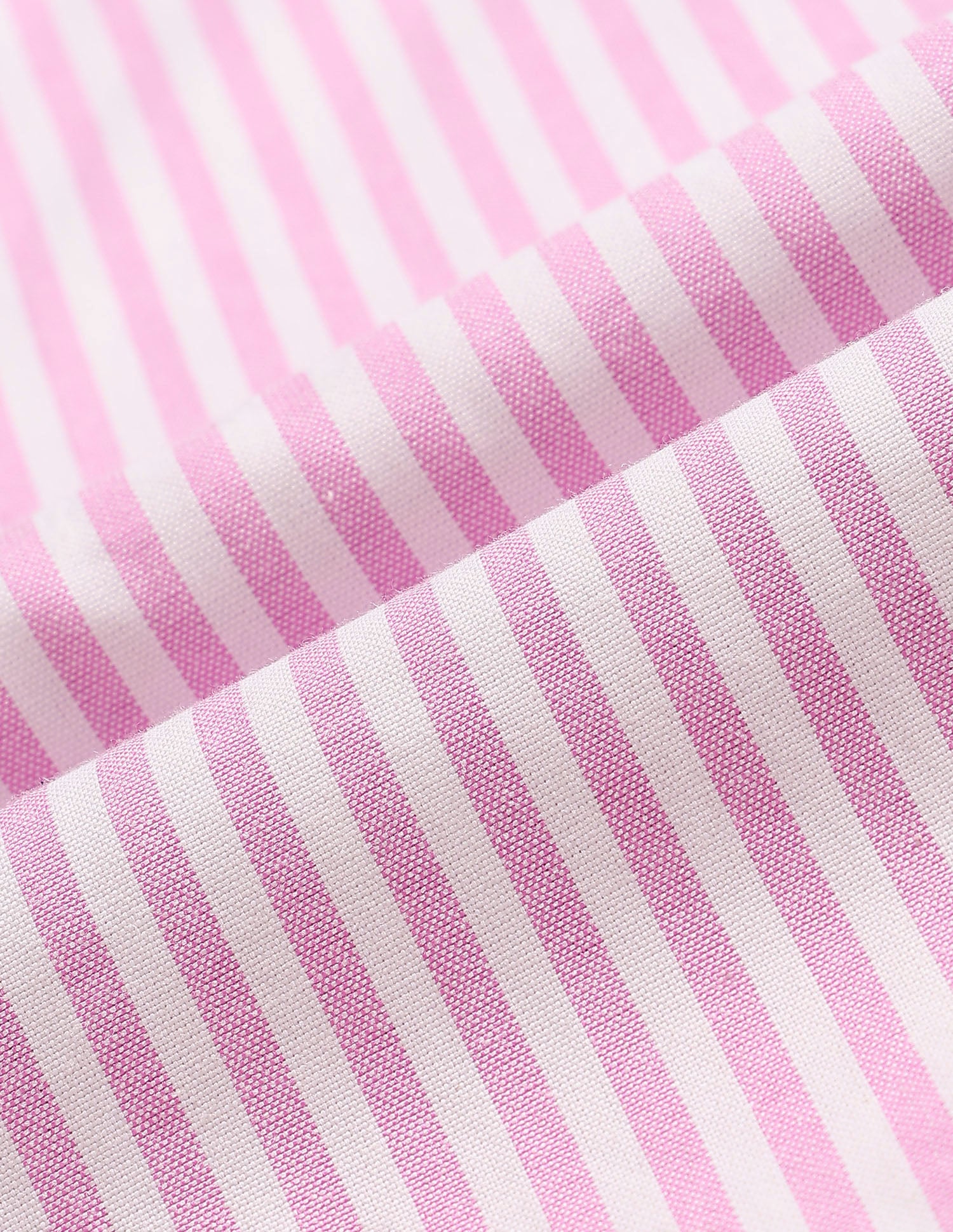 Vertical Striped Boxy Fit Shirt Light Pink - U.S. Polo Assn. India | Large