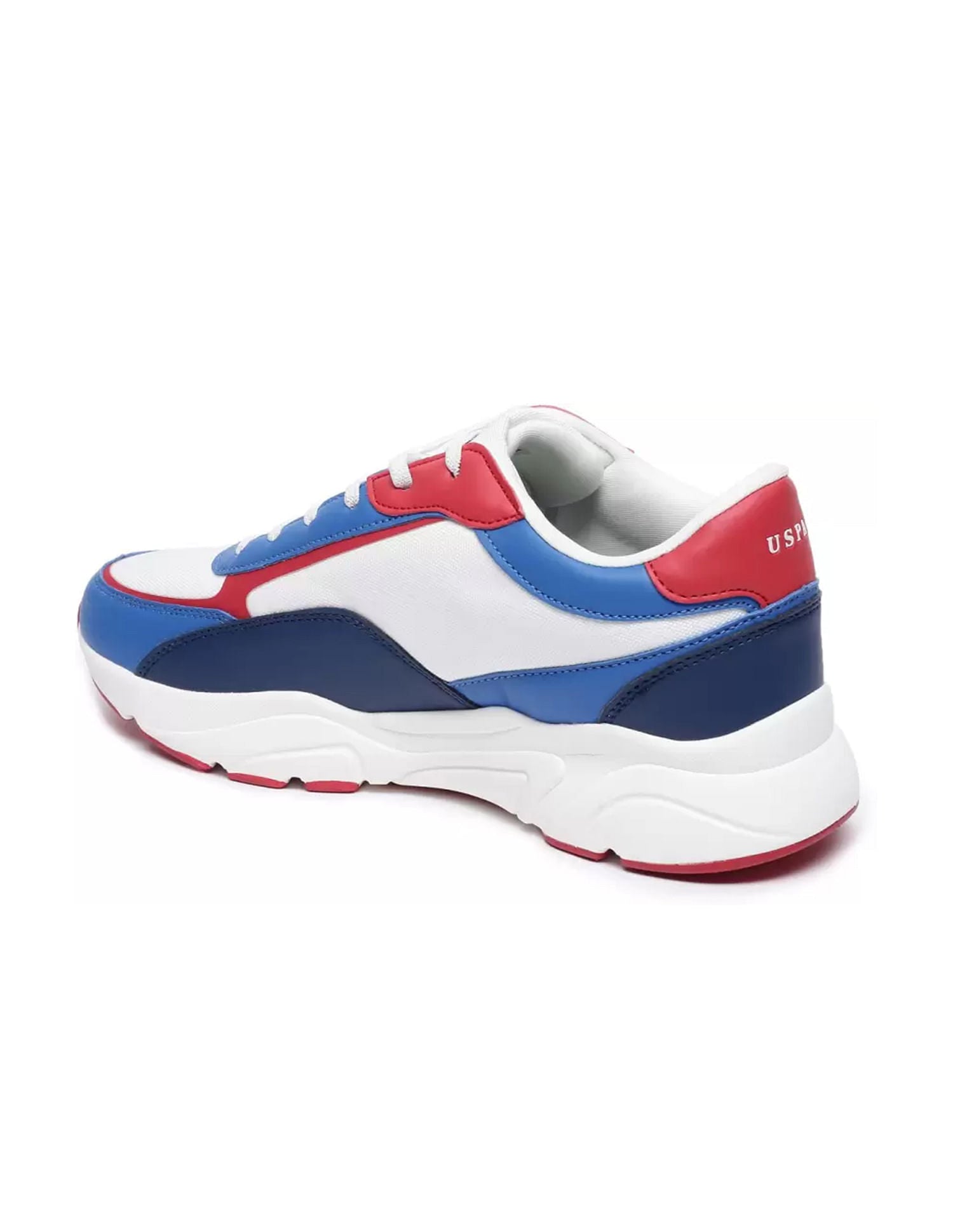 Men Colour Block Gyda Active Sneakers Off White - U.S. Polo Assn. India | Large