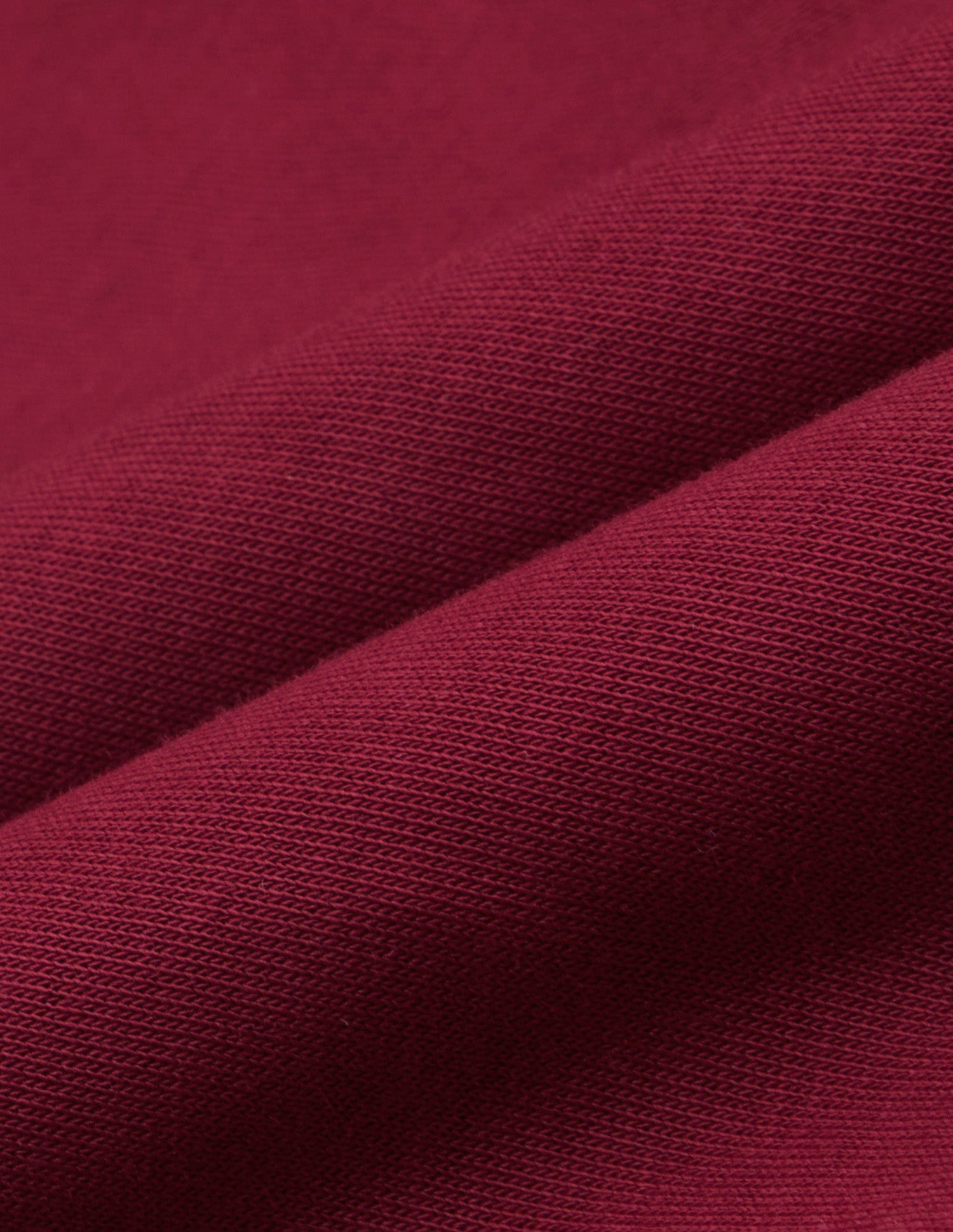 Solid Boxy Fit Sweatshirt Dark Red - U.S. Polo Assn. India | Large