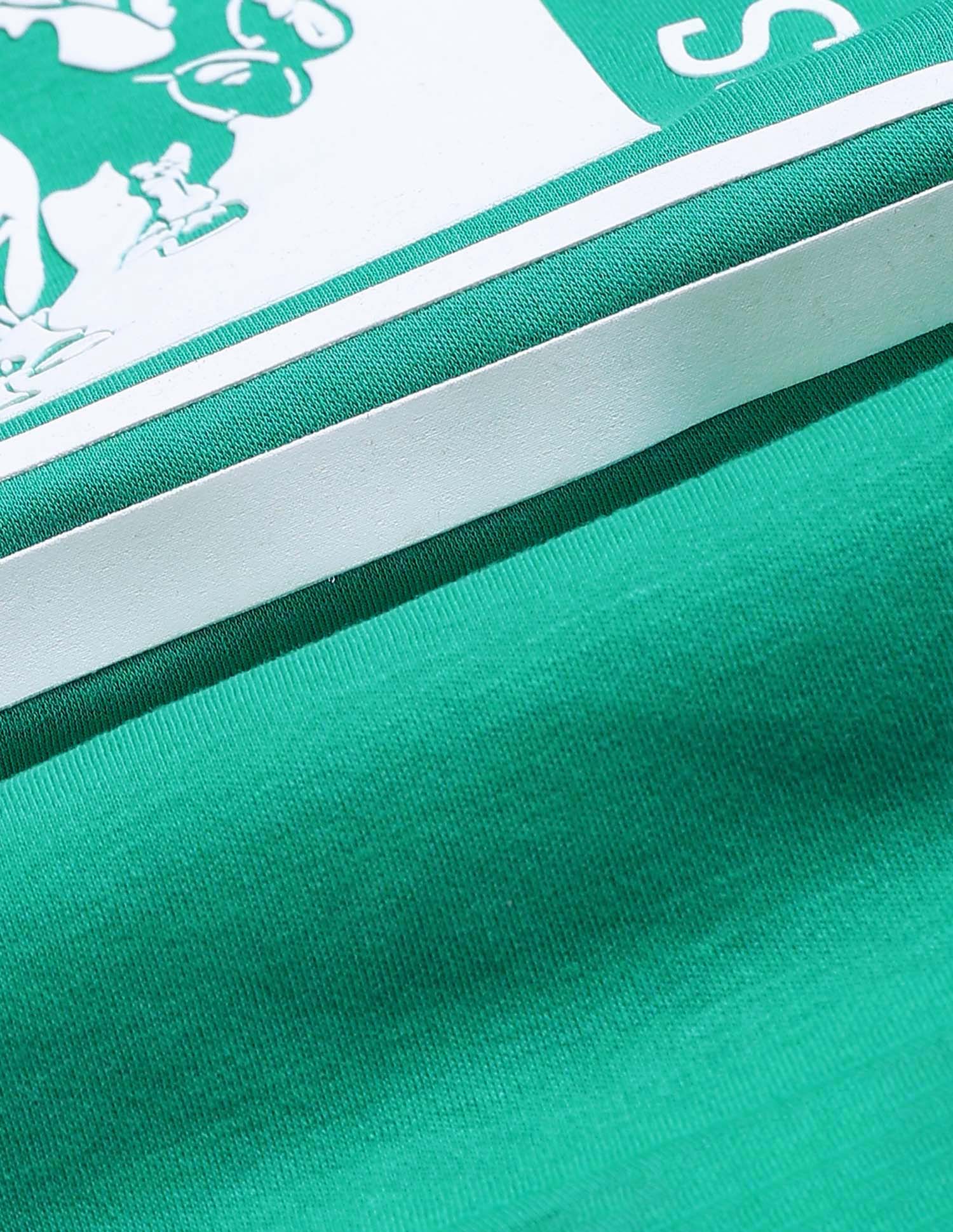 Boys Graphic Printed Regular Fit T-Shirt Dark Green - U.S. POLO ASSN. | Large