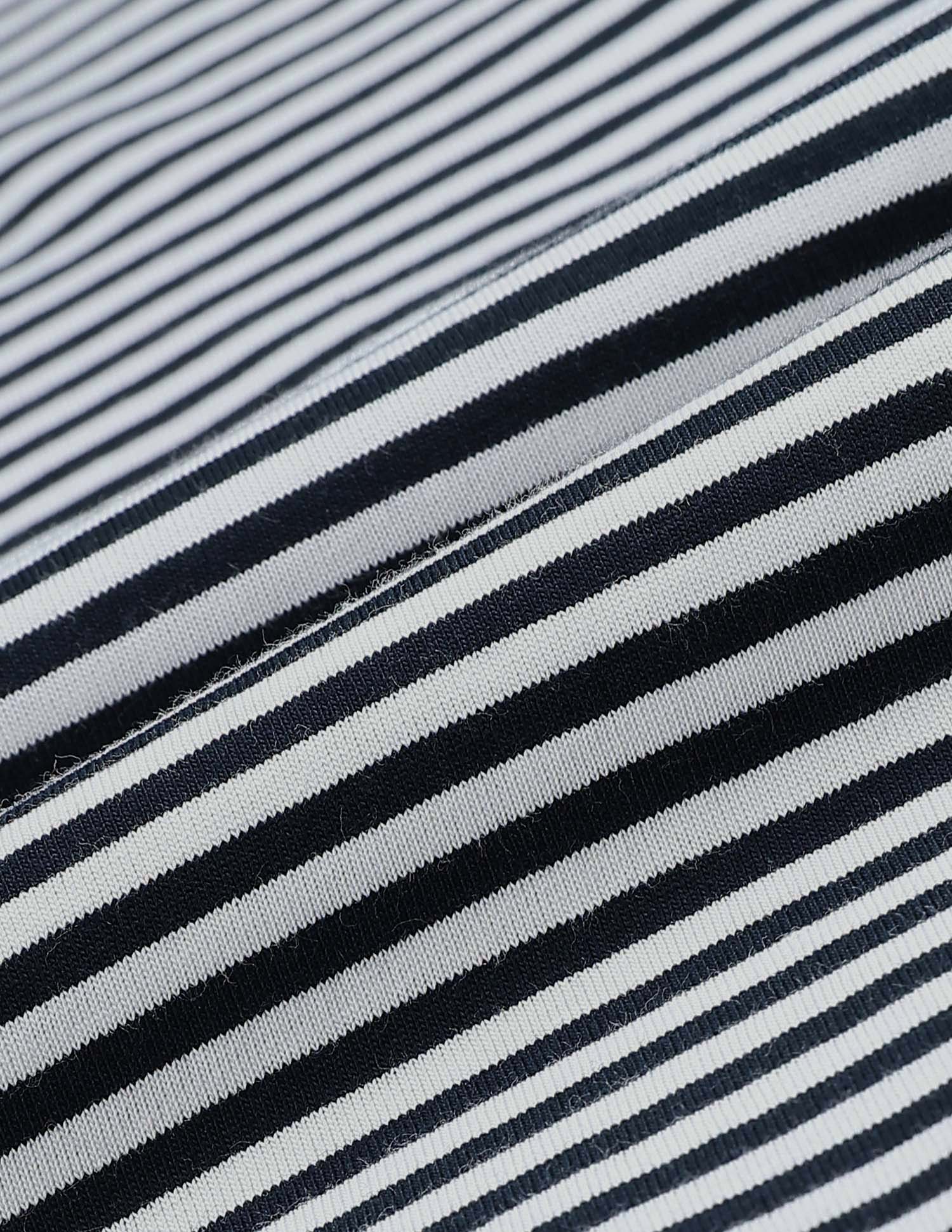 Horizontal Striped Legend Of Horseshoe T-Shirt Navy - U.S. POLO ASSN. | Large