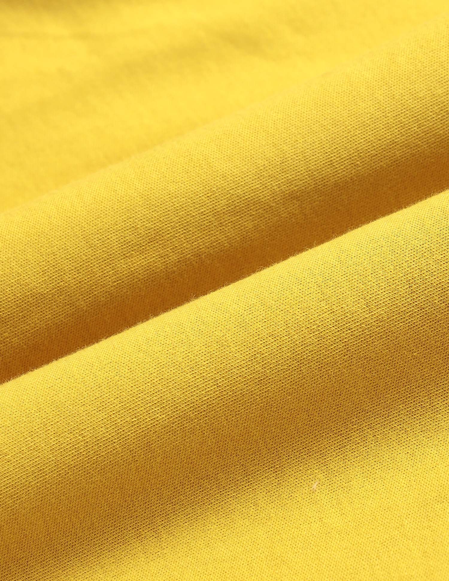 Graphic Brand Printed Regular Fit T-Shirt Mustard - U.S. Polo Assn. India | Large