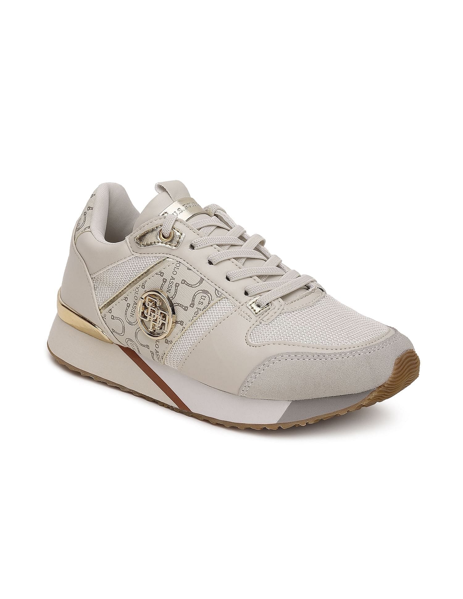 Women Stella 2.0 Textured Sneakers Nude - U.S. Polo Assn. India | Large