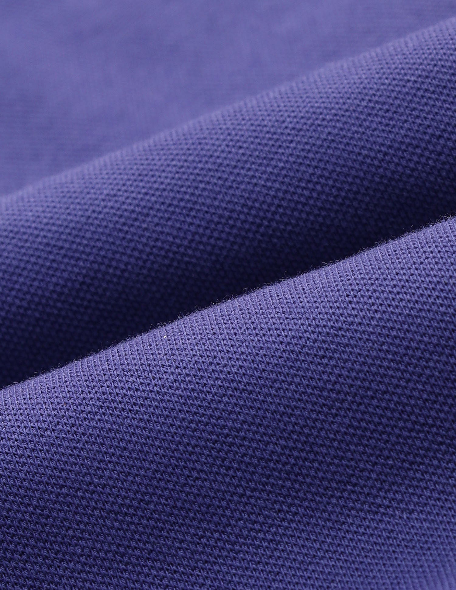 Tipped Collar Solid Polo Shirt Purple - U.S. POLO ASSN. | Large