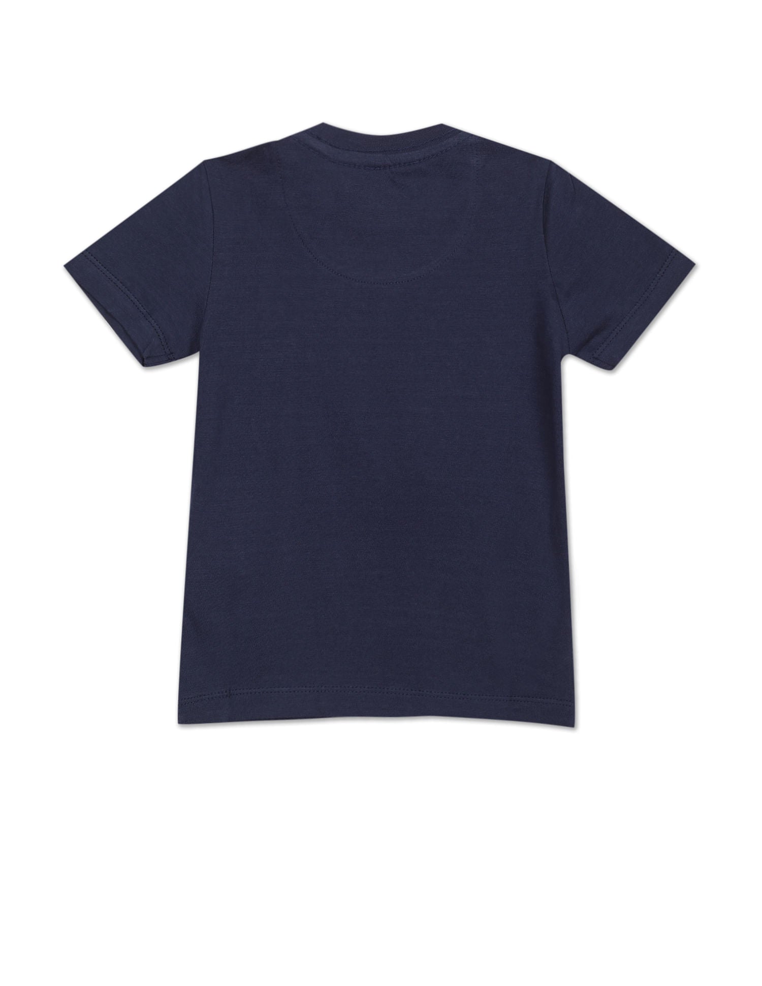 Crew Neck Embossed Logo T-Shirt Navy - U.S. POLO ASSN. | Large