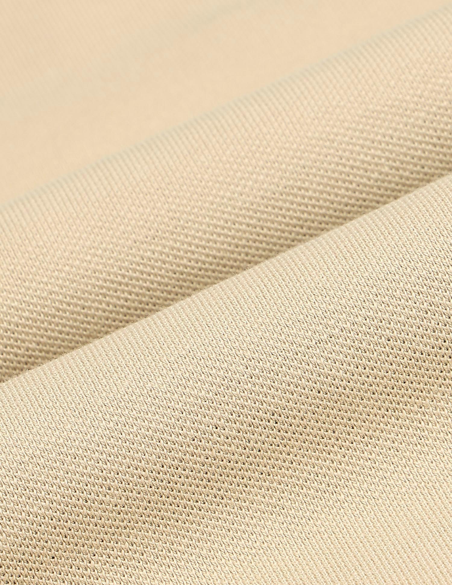 Colorblock Brand Embroidered Regular Fit Polo Shirt Beige - U.S. Polo Assn. India | Large