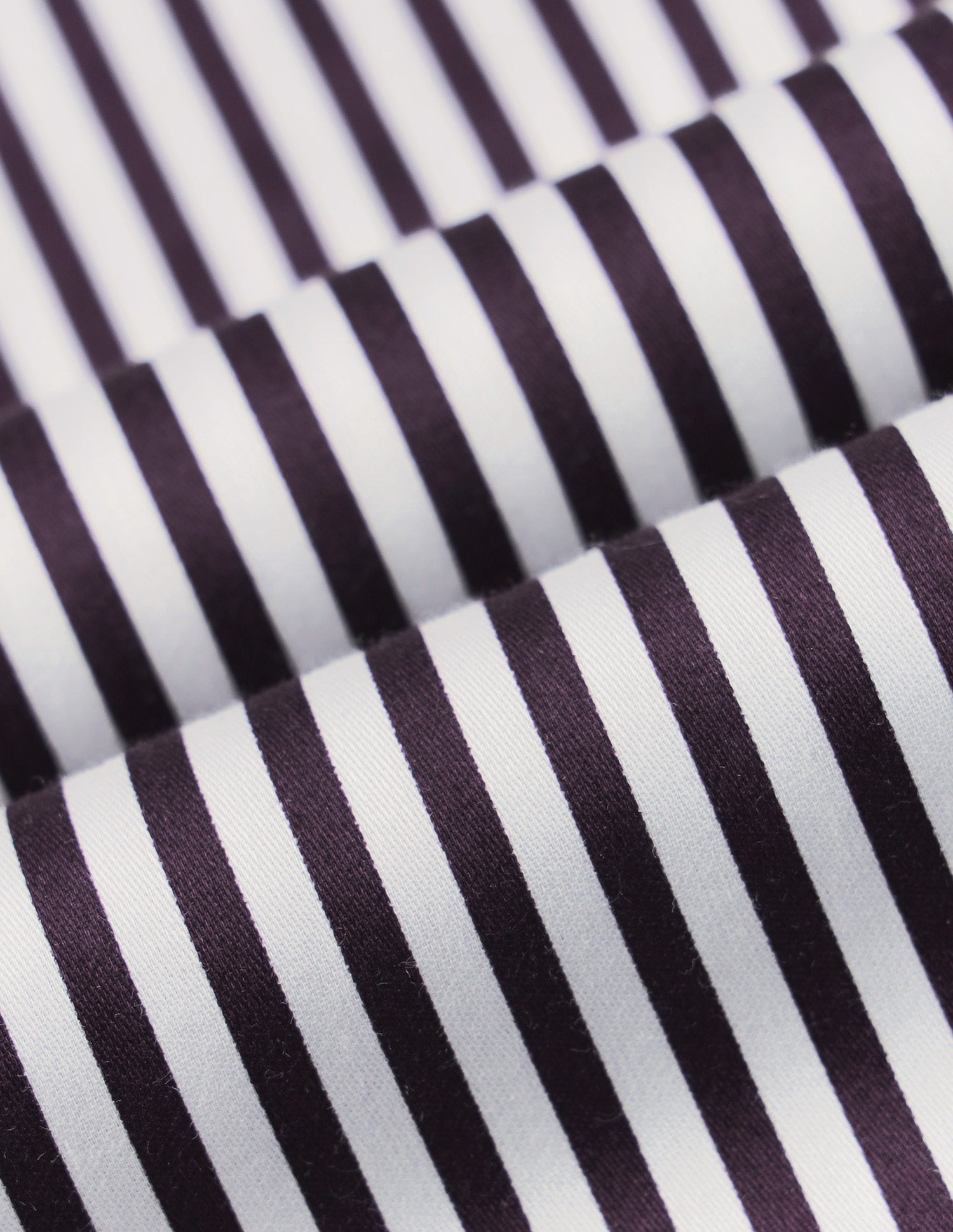 Vertical Striped Satin Shirt Dark Purple - U.S. Polo Assn. India | Large