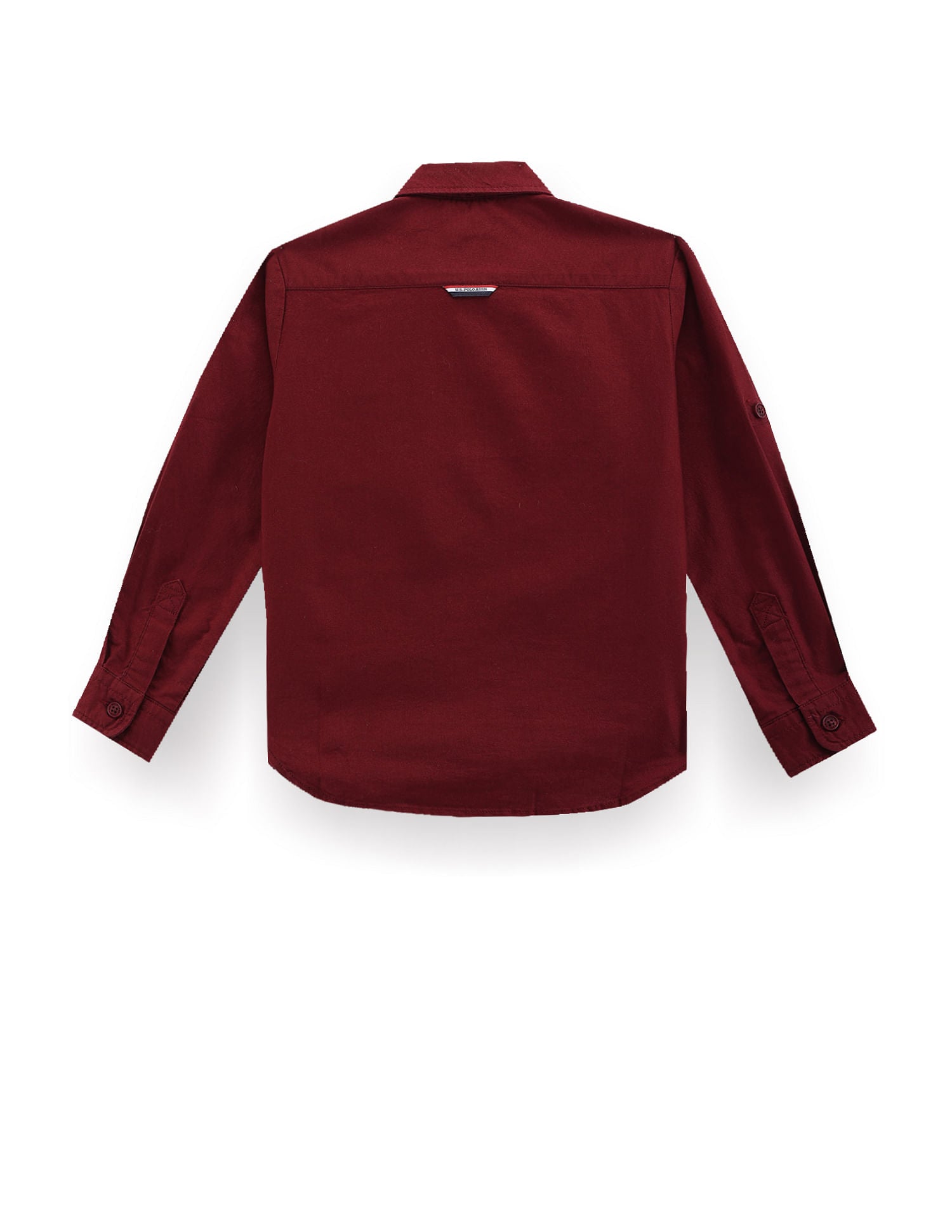 Boys Colour Block Shirt Red - U.S. POLO ASSN. | Large