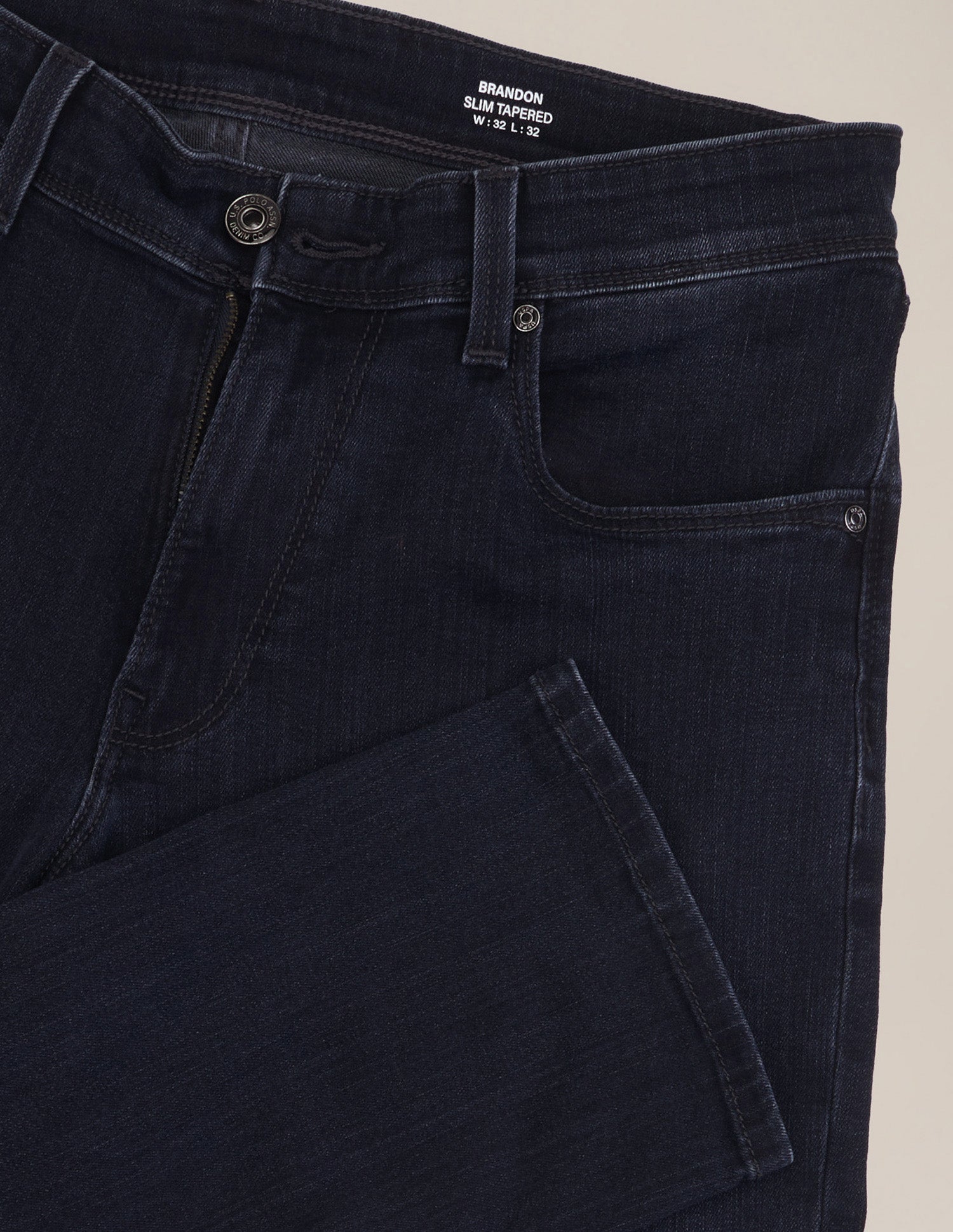 Brandon Slim-Tapered Fit Blue Jeans Blue - U.S. Polo Assn. India | Large