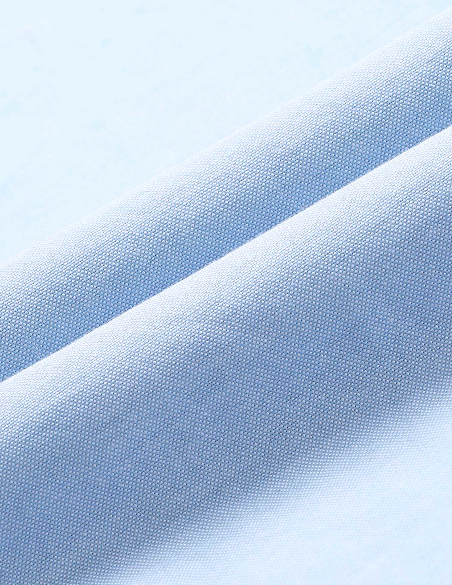 Brand Printed Tailored Fit Oxford Shirt Blue - U.S. POLO ASSN. | Large