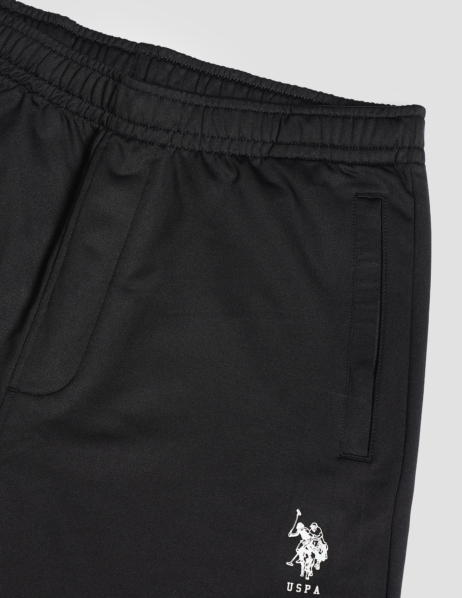 High Stretch AJ001 Active Joggers - Pack Of 1 Black - U.S. POLO ASSN. | Large