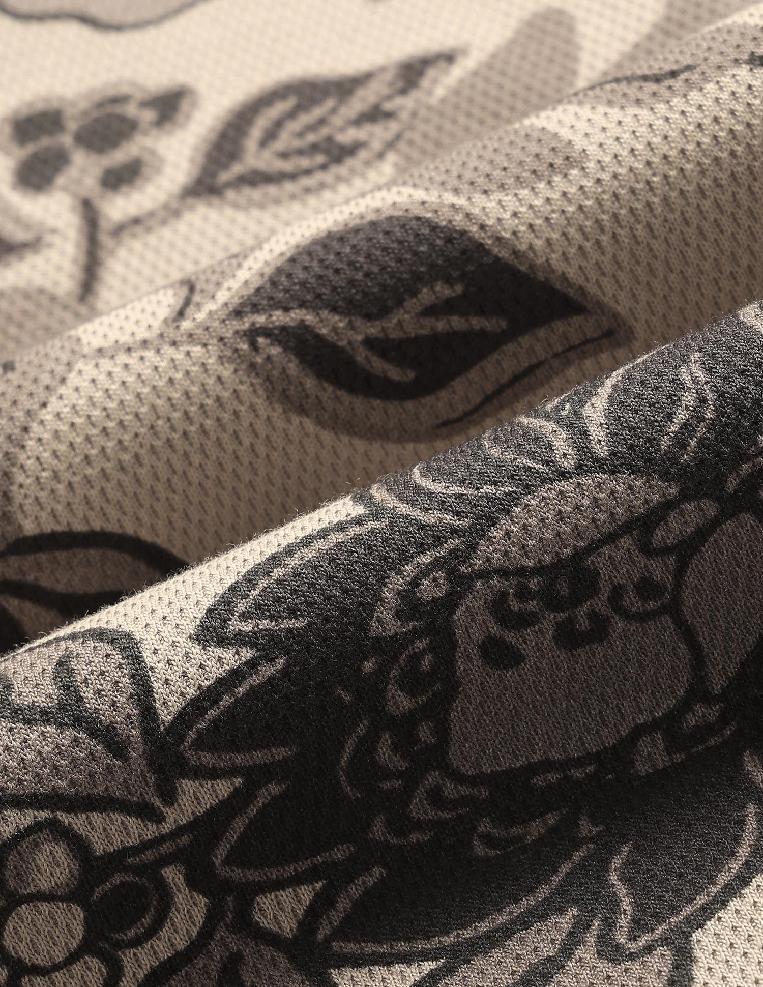 Floral Printed Regular Fit Polo Shirt Light Brown - U.S. Polo Assn. India | Large