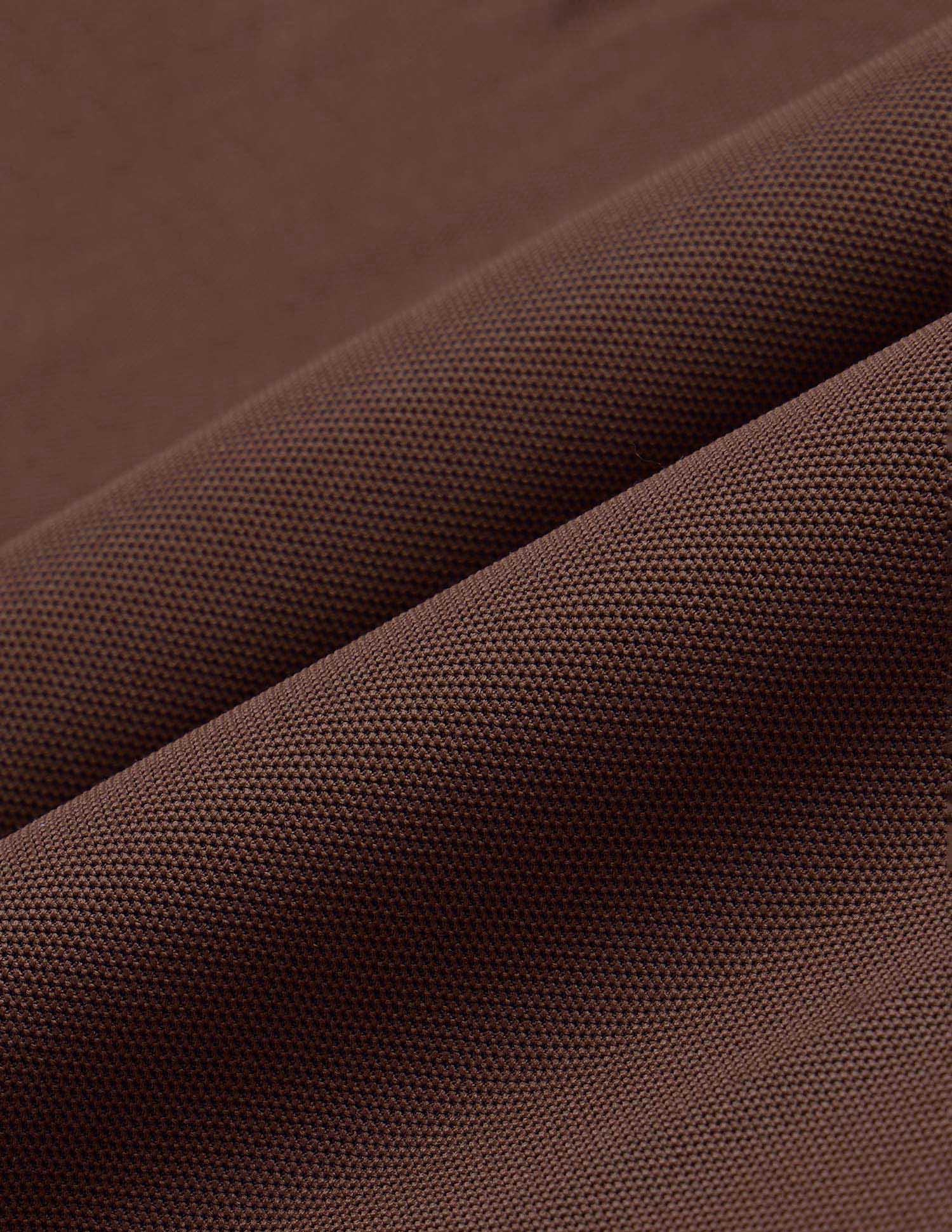 Solid Slim Fit Active Polo Shirt Brown - U.S. POLO ASSN. | Large