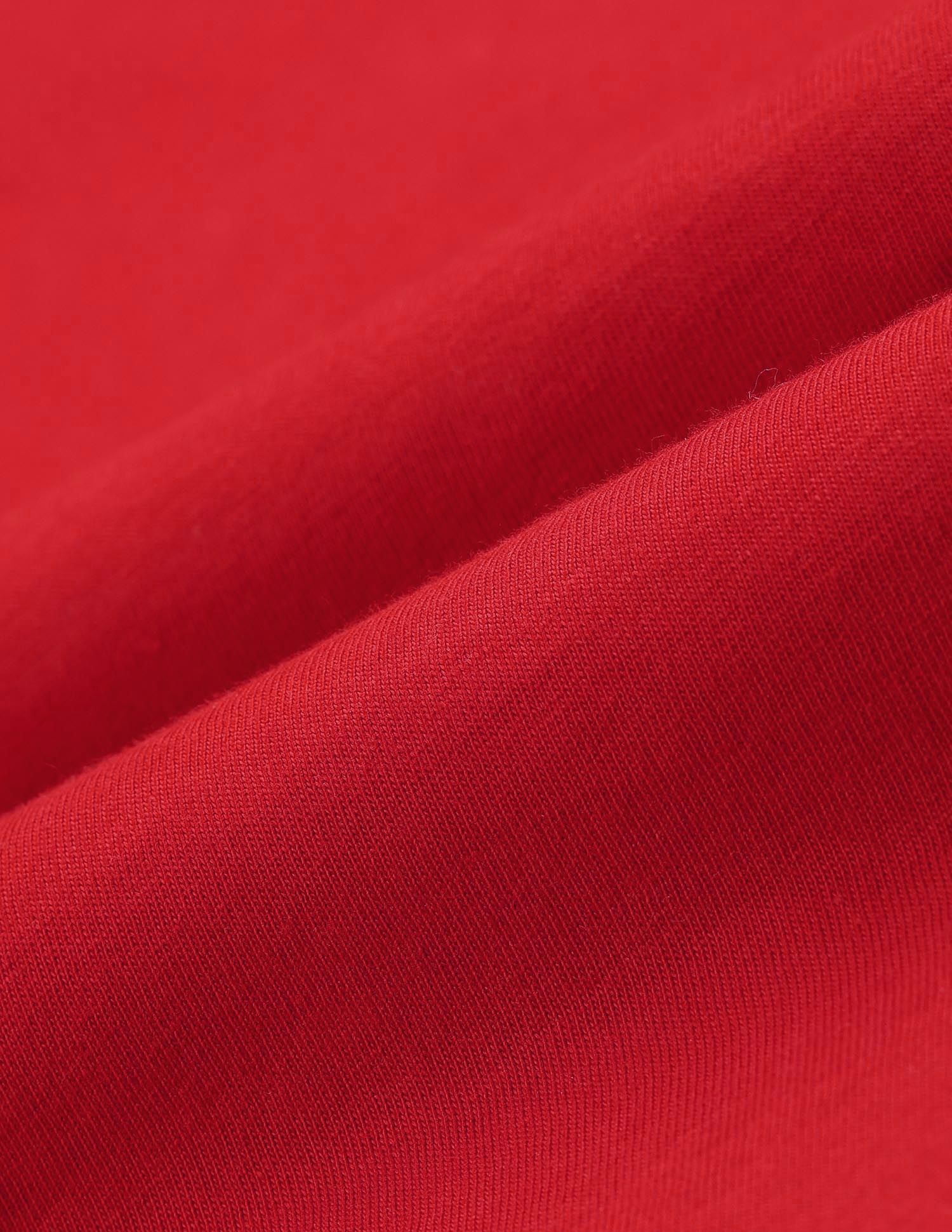 Brand Printed Boxy T-Shirt Red - U.S. POLO ASSN. | Large