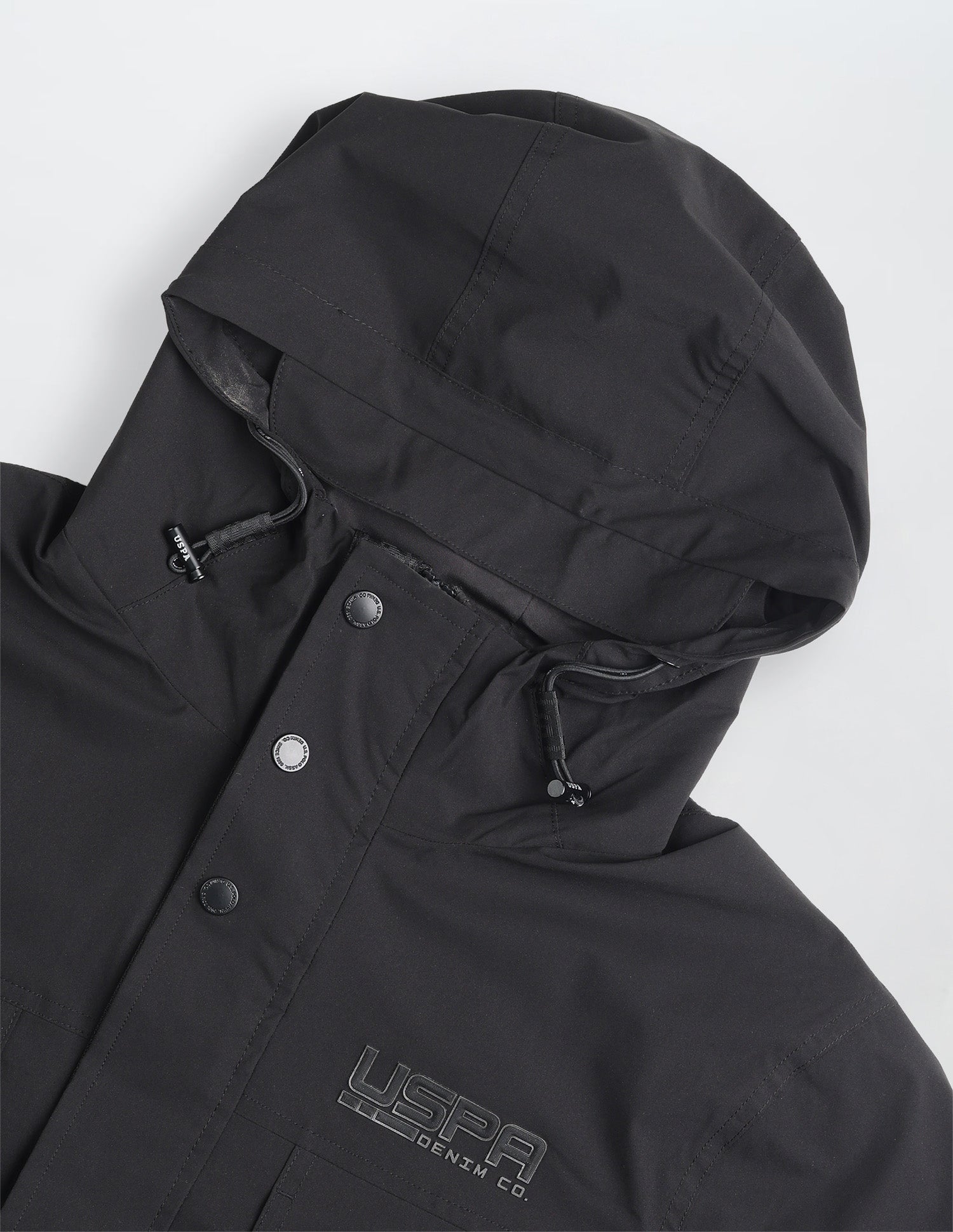 Solid Reversible Jacket Black - U.S. Polo Assn. India | Large