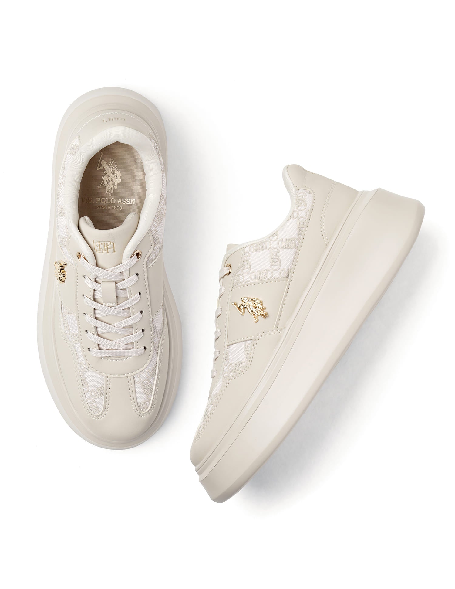 Women Round Toe Marlene 2.0 Sneakers Nude - U.S. Polo Assn. India | Large