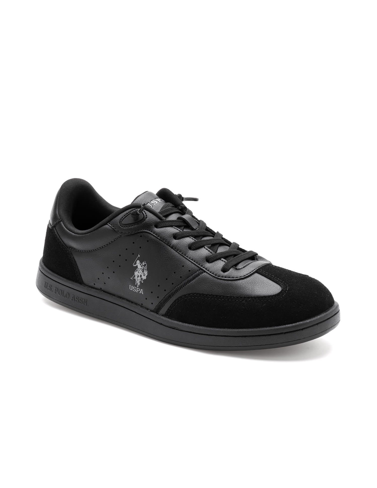 Men Cenik Solid Sneakers Black - U.S. Polo Assn. India | Large
