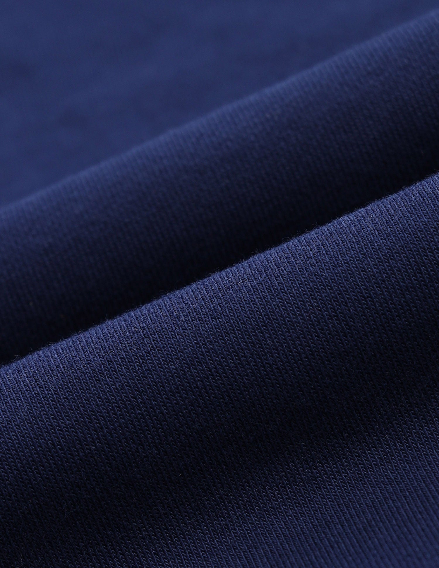Tipped Collar Zip Up Sweatshirt Navy - U.S. Polo Assn. India | Large