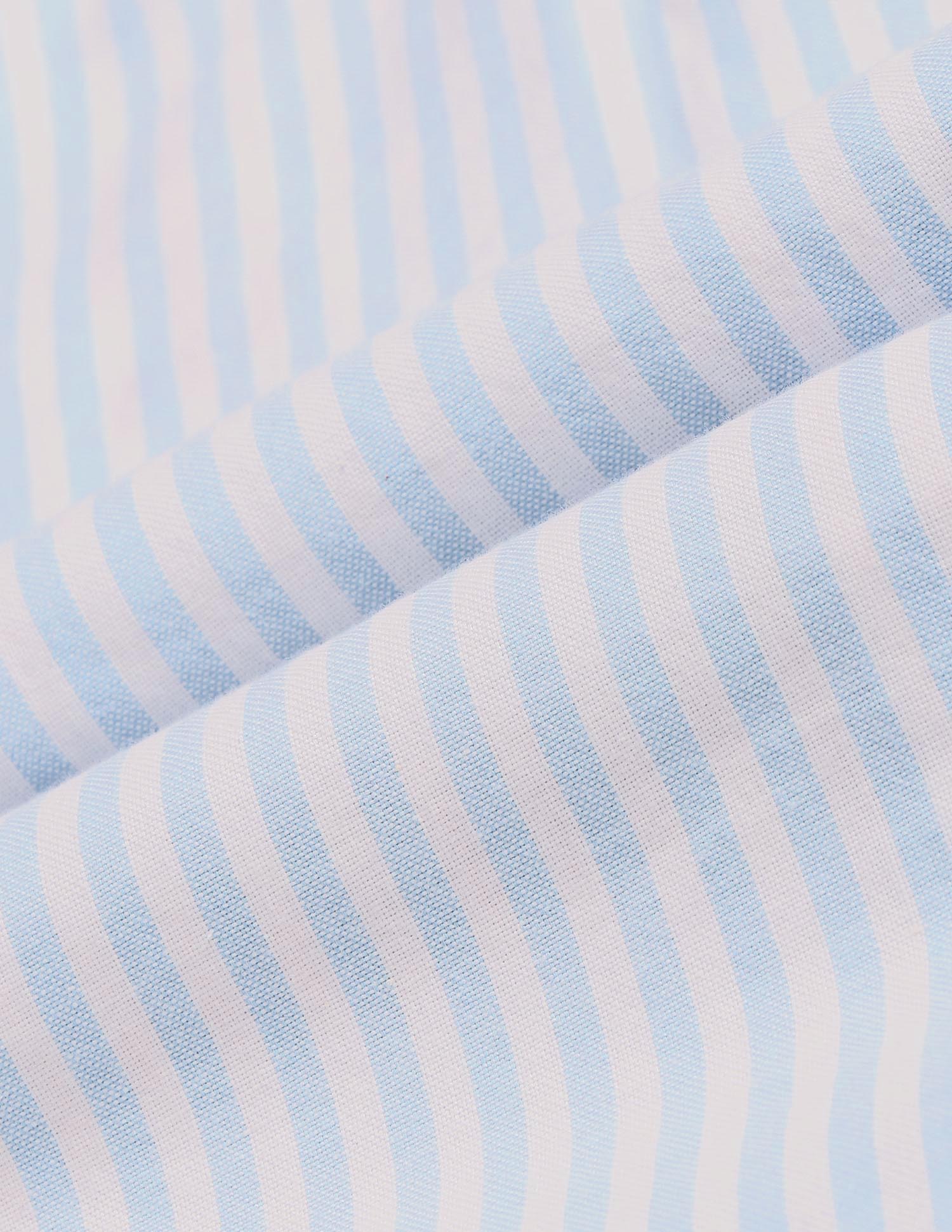 Boys Brand Embroidered Oxford Shirt Light Blue - U.S. POLO ASSN. | Large