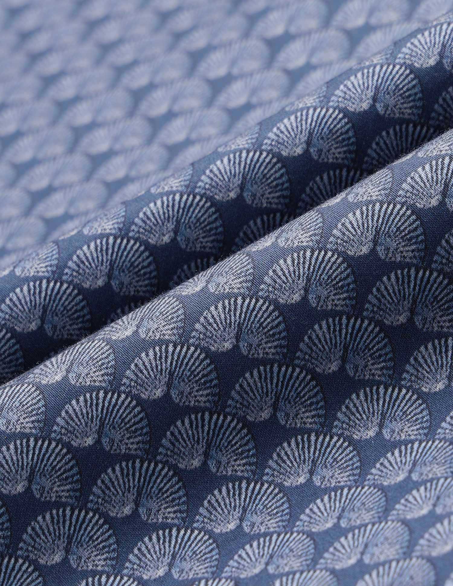 Tailored Fit Satin Shirt Navy - U.S. POLO ASSN. | Large