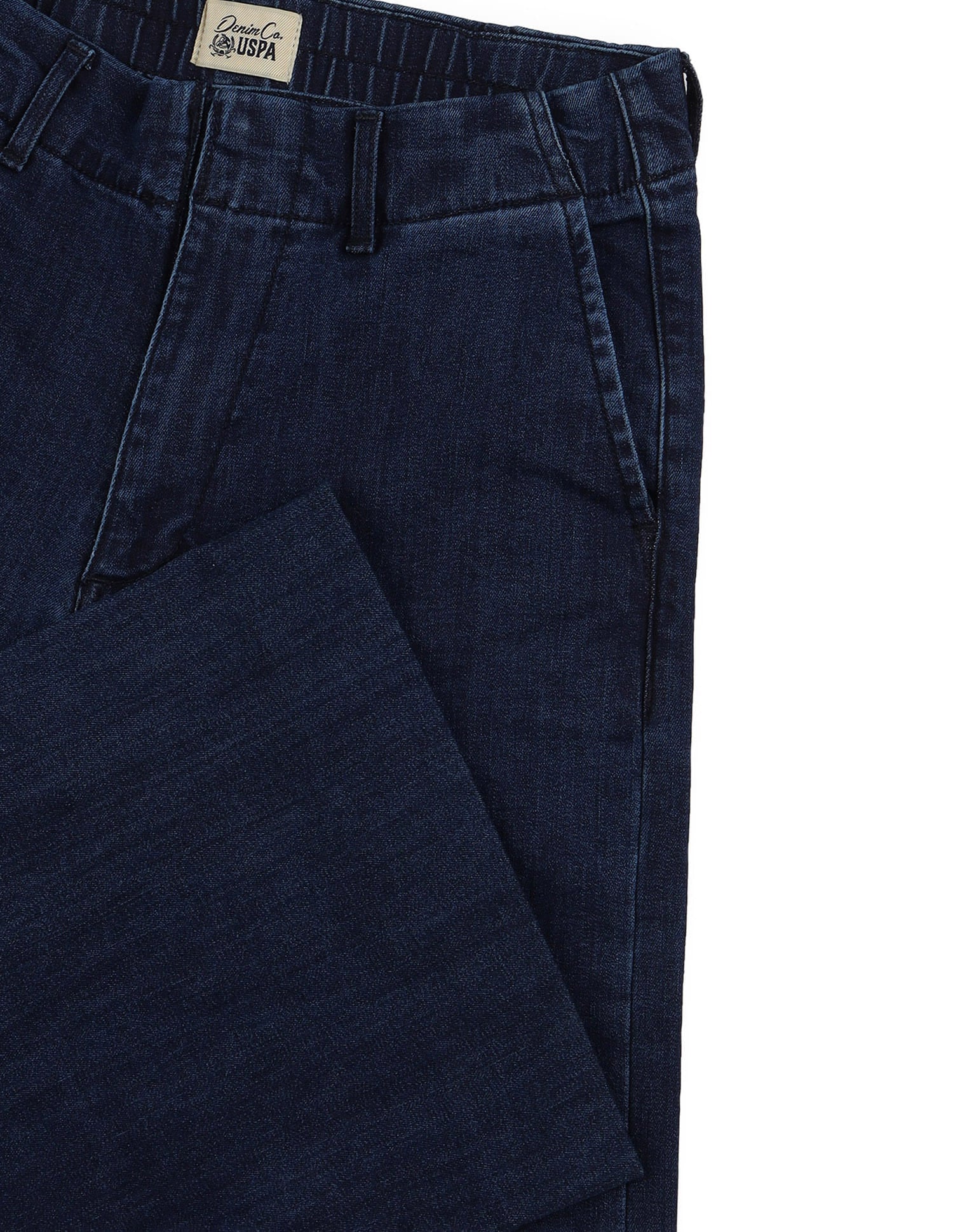 High Rise Wideleg Jeans Blue - U.S. Polo Assn. India | Large