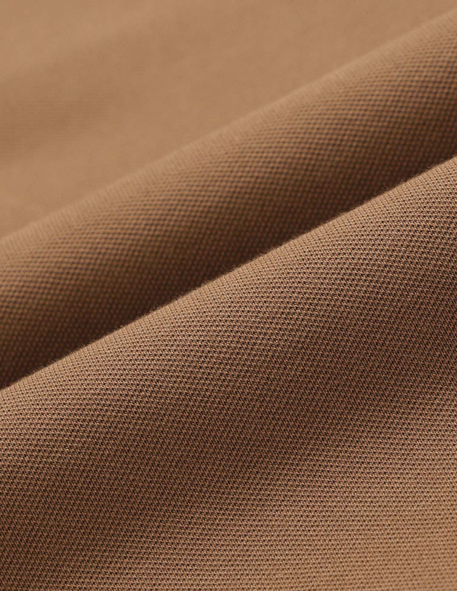 Regular Fit Solid Polo Shirt Brown - U.S. POLO ASSN. | Large