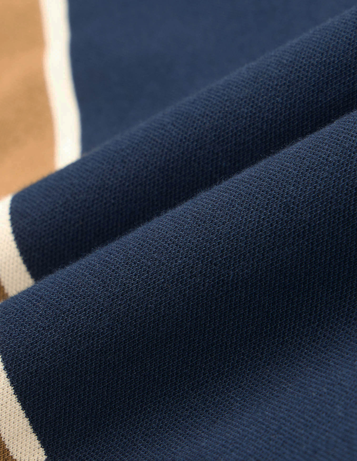 Pure Cotton Varsity Polo Shirt Mustard - U.S. POLO ASSN. | Large