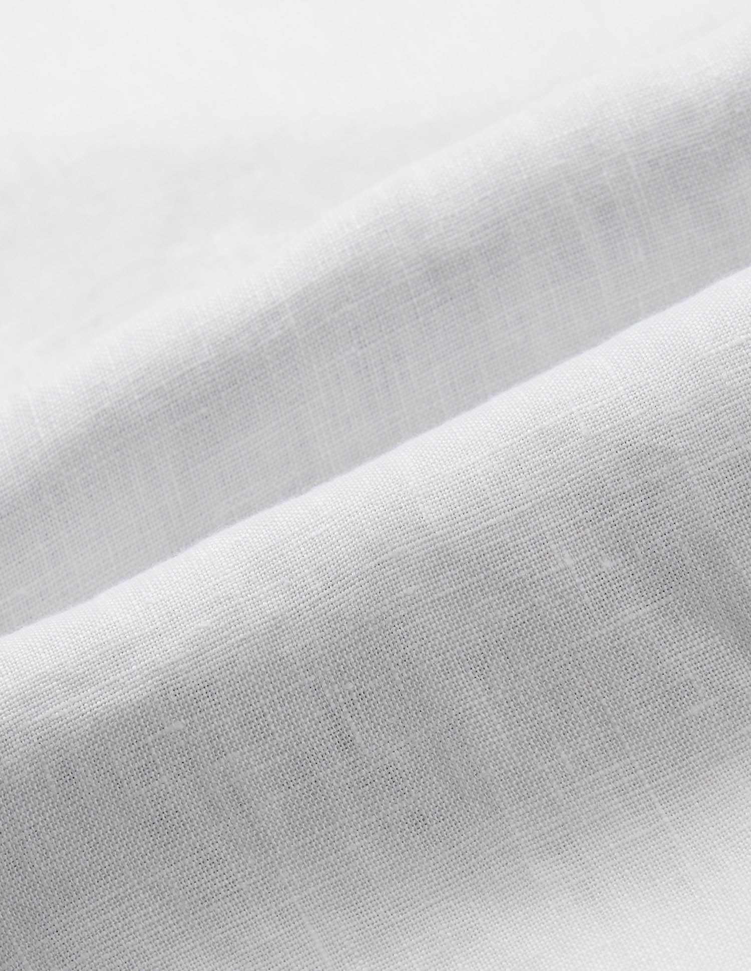 Pacho X Tailored Fit Pure Linen Shirt White - U.S. Polo Assn. India | Large