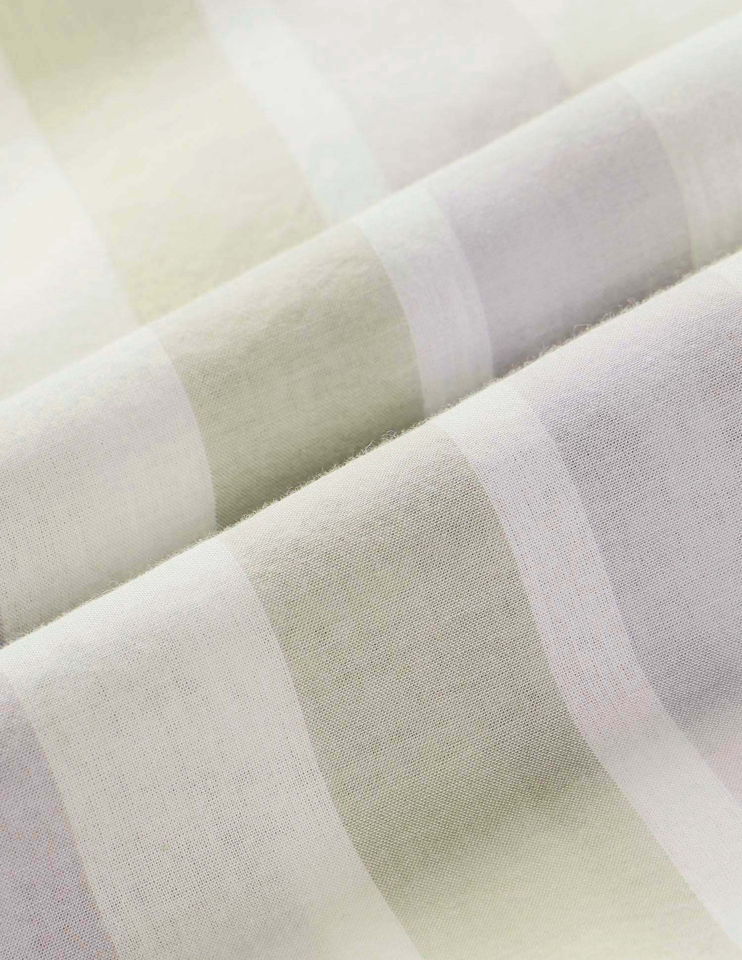 Vertical Striped Tailored Fit Shirt Ivory - U.S. Polo Assn. India | Large