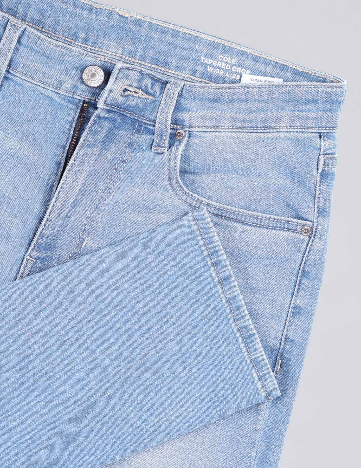 Cole Comfort Fit Blue Vintage Jeans Light Wash - U.S. POLO ASSN. | Large