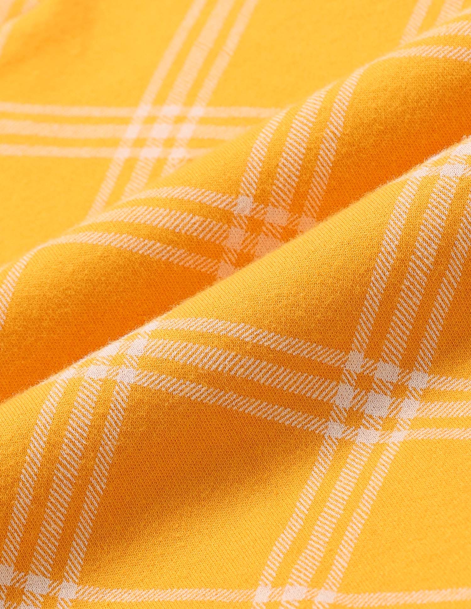 Boys Checked Regular Fit Polo Shirt Orange - U.S. POLO ASSN. | Large