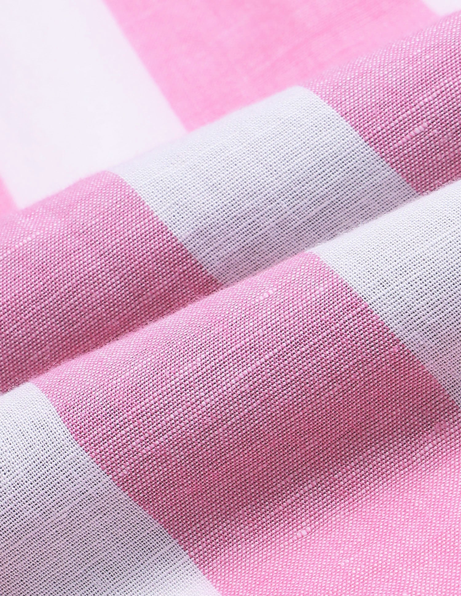 Pacho X Vertical Striped Regular Fit Shirt Pink - U.S. Polo Assn. India | Large