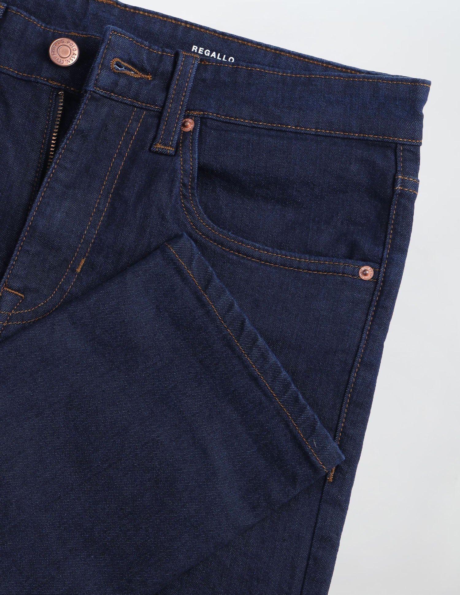 Regallo Skinny Fit Blue Jeans Indigo - U.S. Polo Assn. India | Large