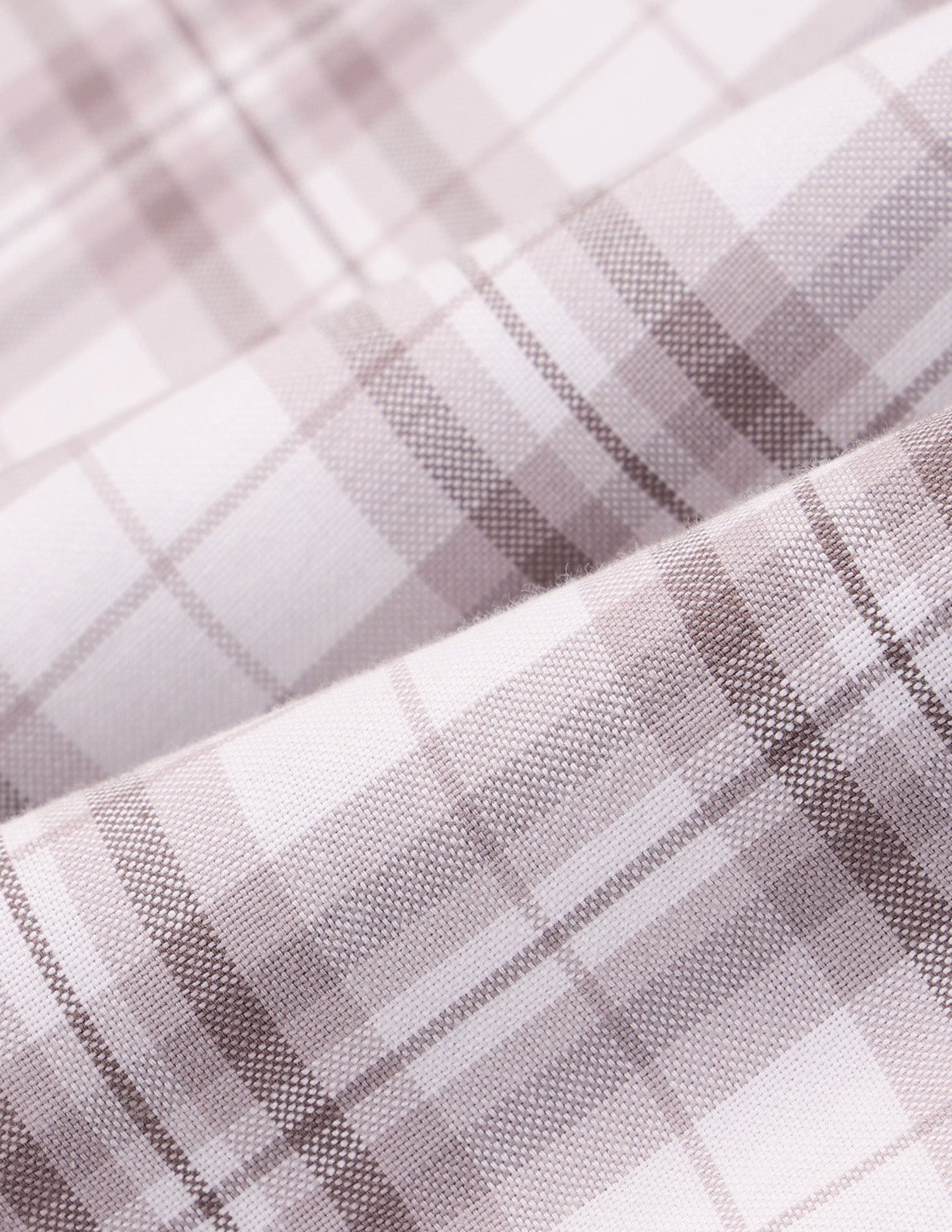 Tartan Checked Oxford Shirt Light Brown - U.S. Polo Assn. India | Large