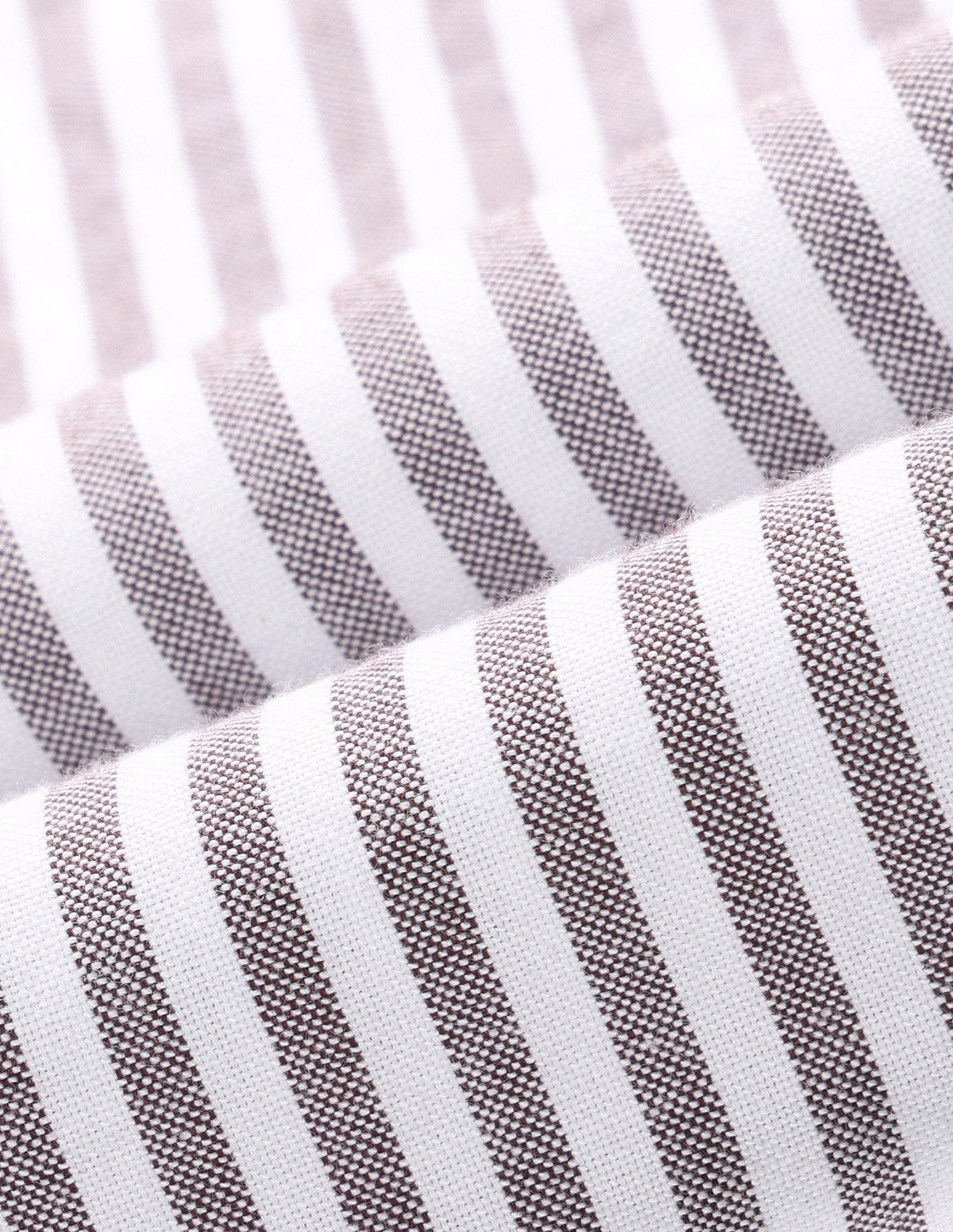 Vertical Striped Button Down Shirt Brown - U.S. POLO ASSN. | Large