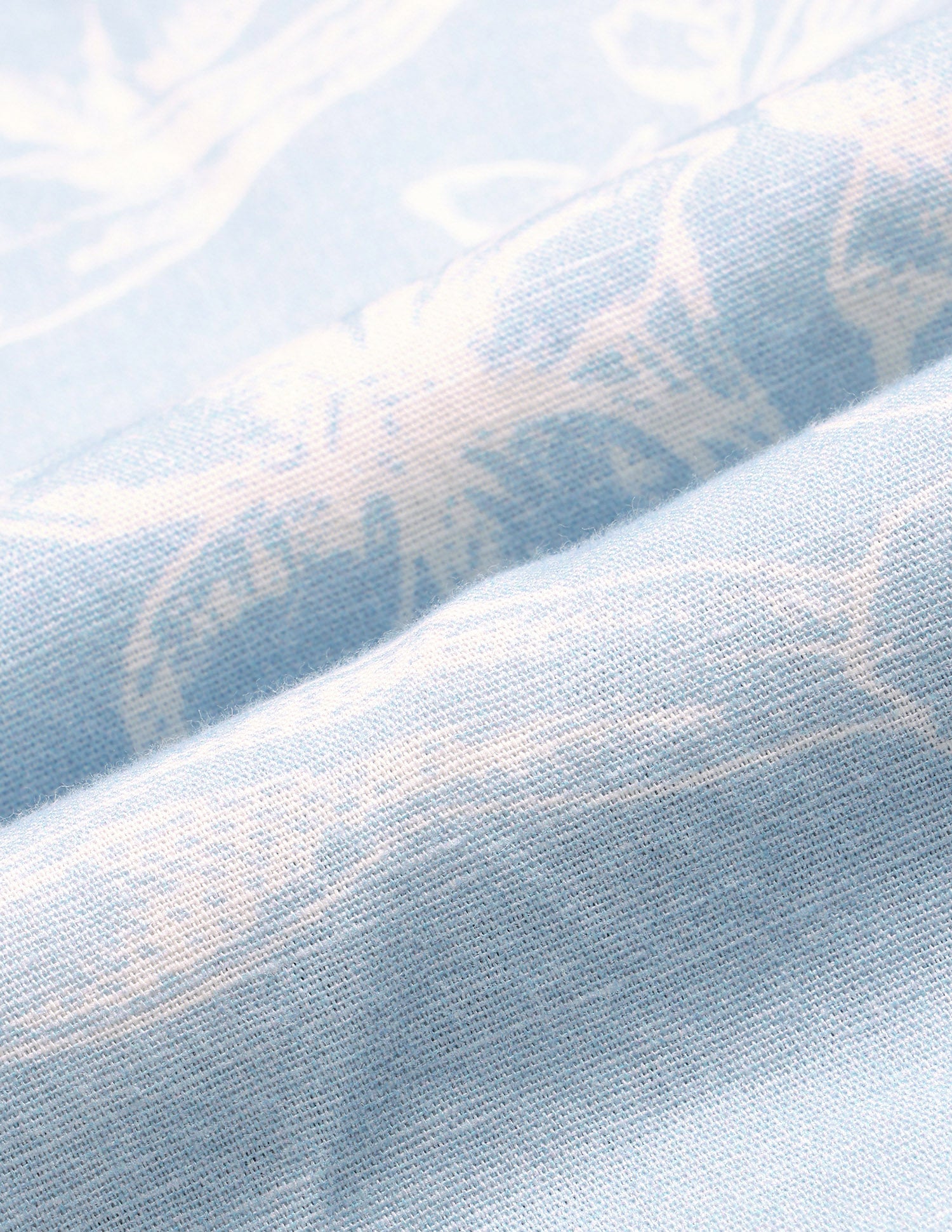 Floral Printed Regular Fit Shirt Light Blue - U.S. Polo Assn. India | Large