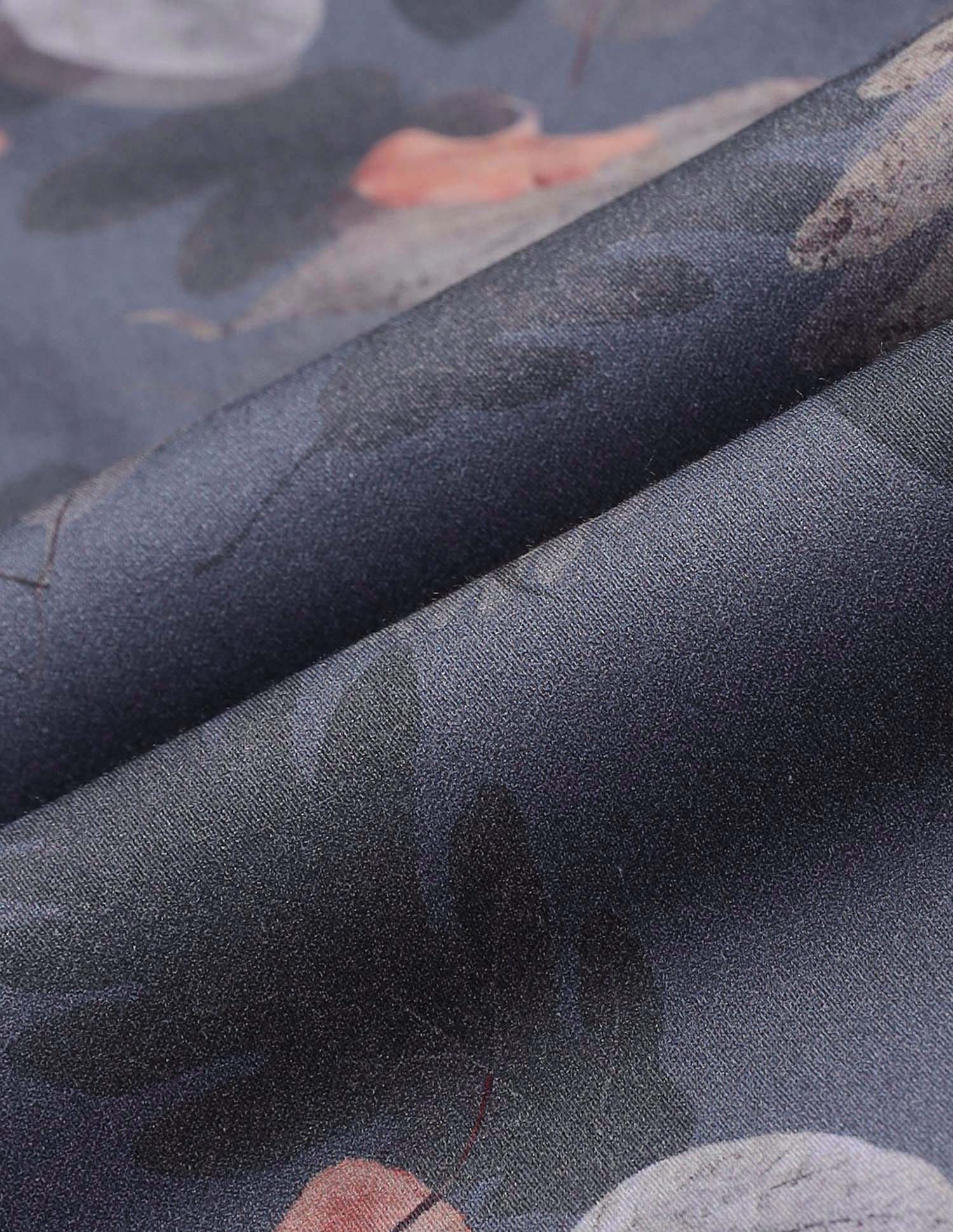 Boys Floral Printed Pure Cotton Shirt Navy - U.S. POLO ASSN. | Large