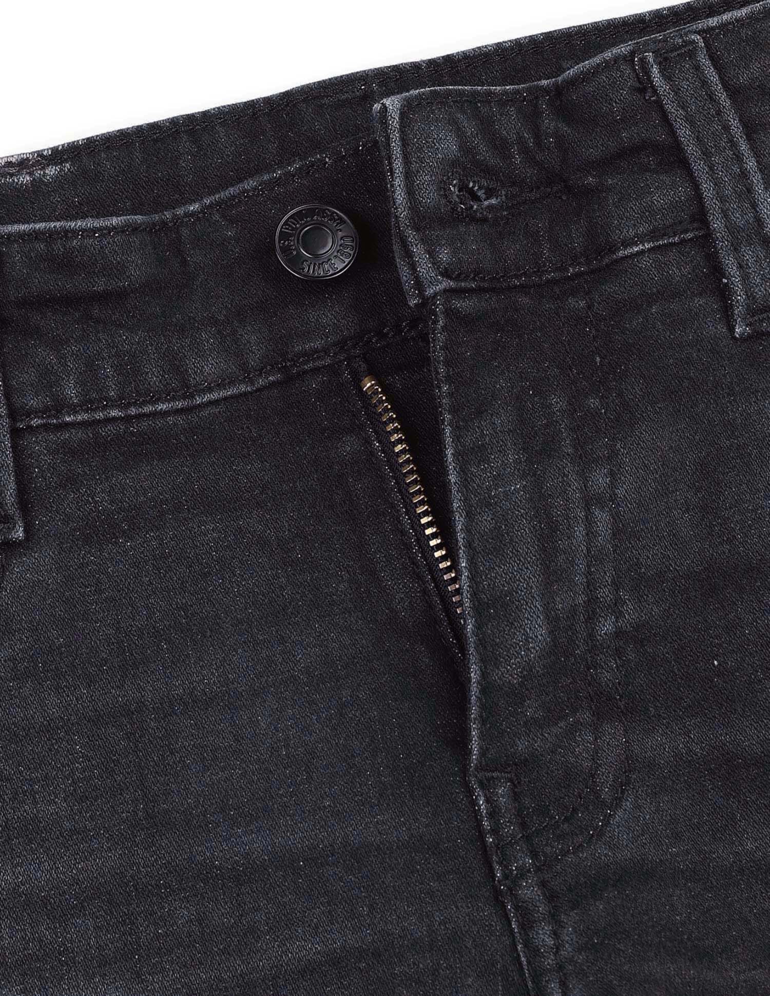 Boys Whiskered Relaxed Fit Jeans Dark Wash - U.S. POLO ASSN. | Large