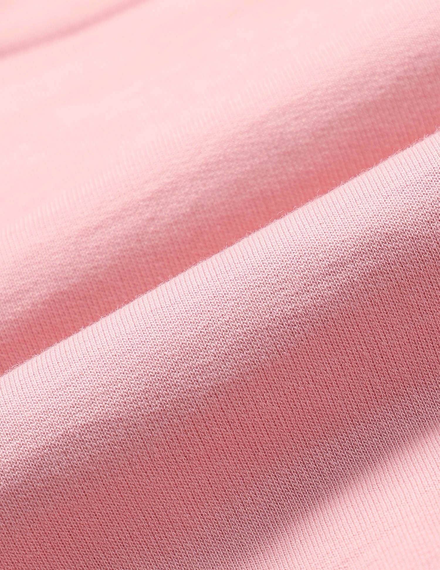 Girls Crest Embroidered Cotton T-Shirt Light Pink - U.S. POLO ASSN. | Large