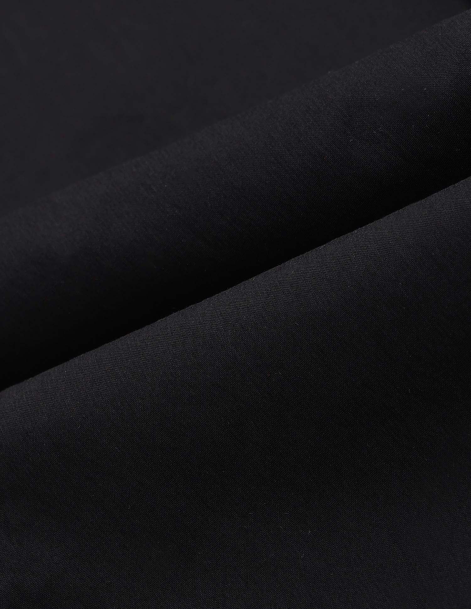 Boys Solid Relaxed Fit Trousers Black - U.S. Polo Assn. India | Large