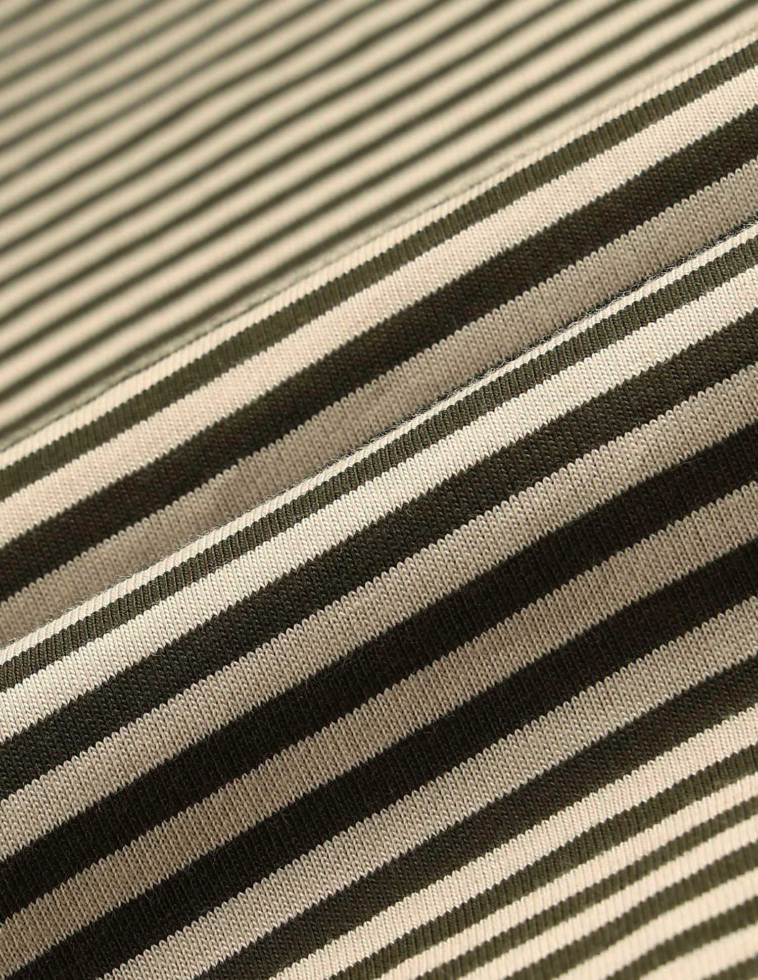 Horizontal Striped Legend Of Horseshoe T-Shirt Olive - U.S. POLO ASSN. | Large