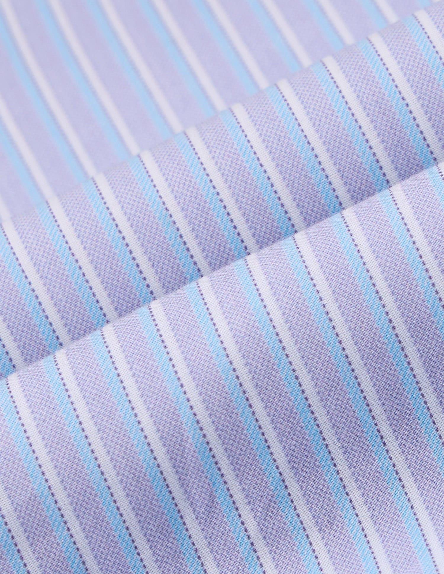 Vertical Striped Boyfriend Fit Shirt Purple - U.S. Polo Assn. India | Large