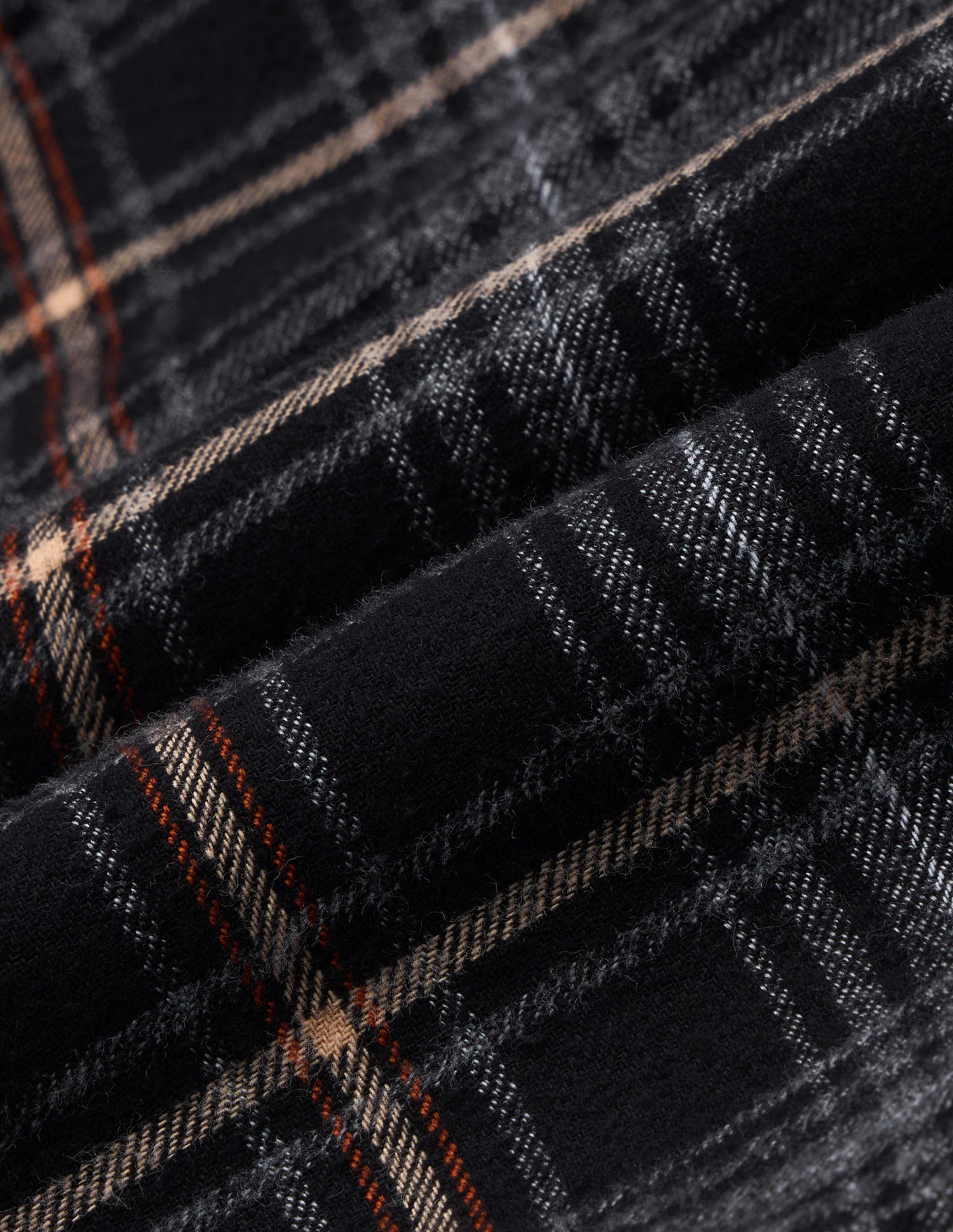 Plaid Checked Twill Shirt Black - U.S. Polo Assn. India | Large