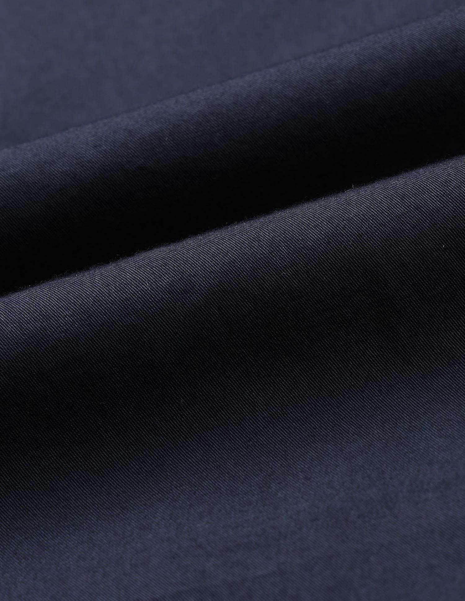 Pure Cotton Twill Shirt Navy - U.S. Polo Assn. India | Large
